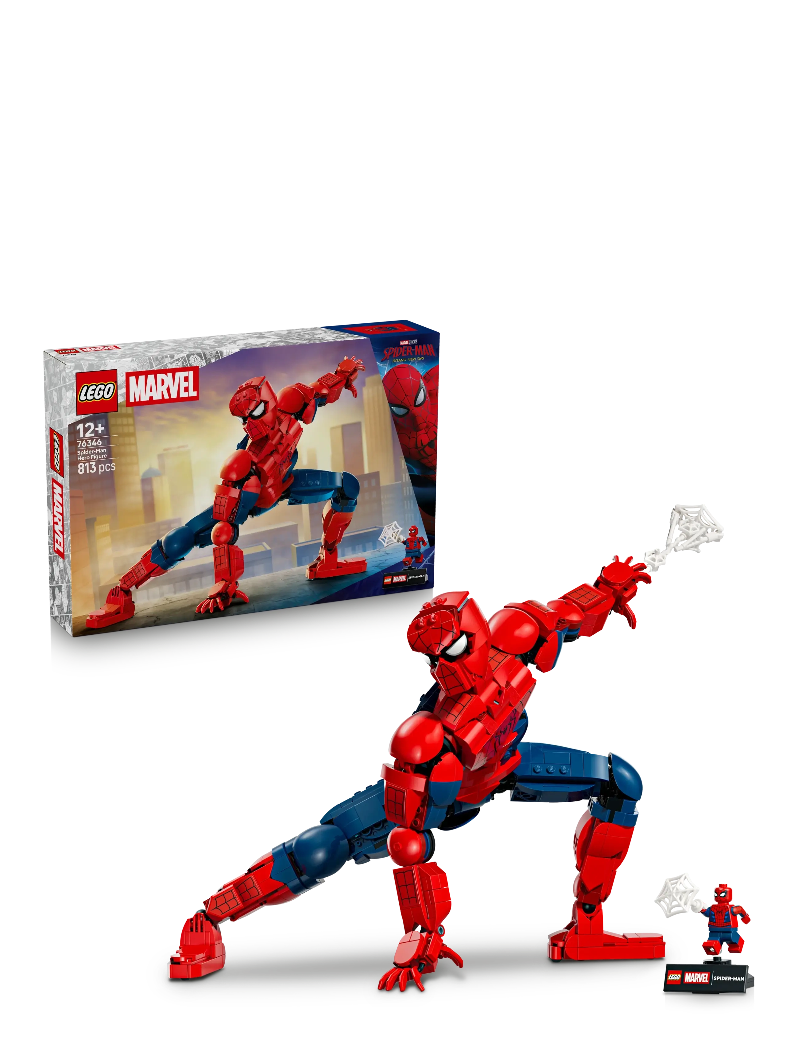 LEGO Super Heroes 76346 76346, One Size, Lego Spielzeug, Rot - Heroes, Kinder