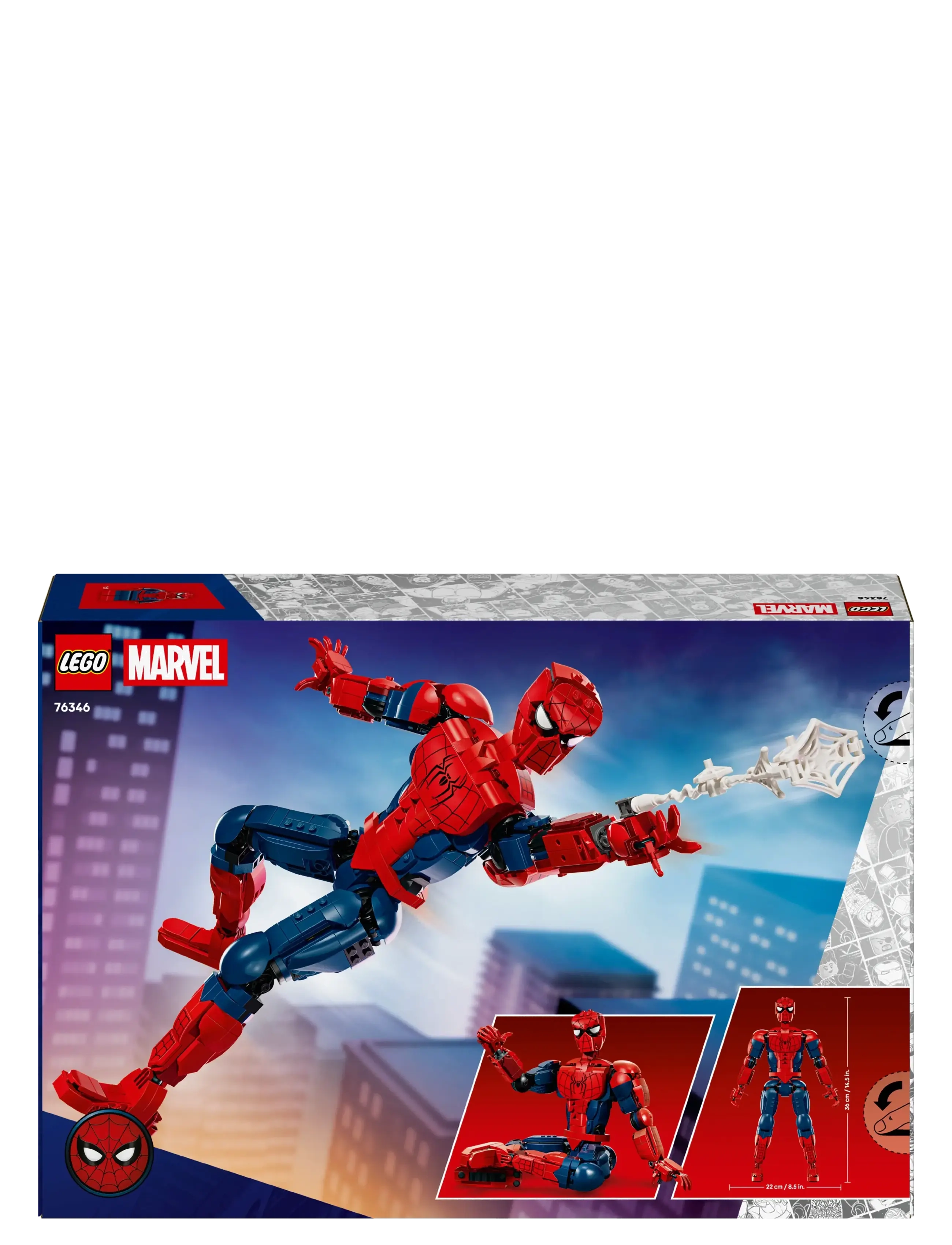 LEGO - Marvel Spider-Man Hero Figure Collectable 76346 - lego super heroes - multi - 3