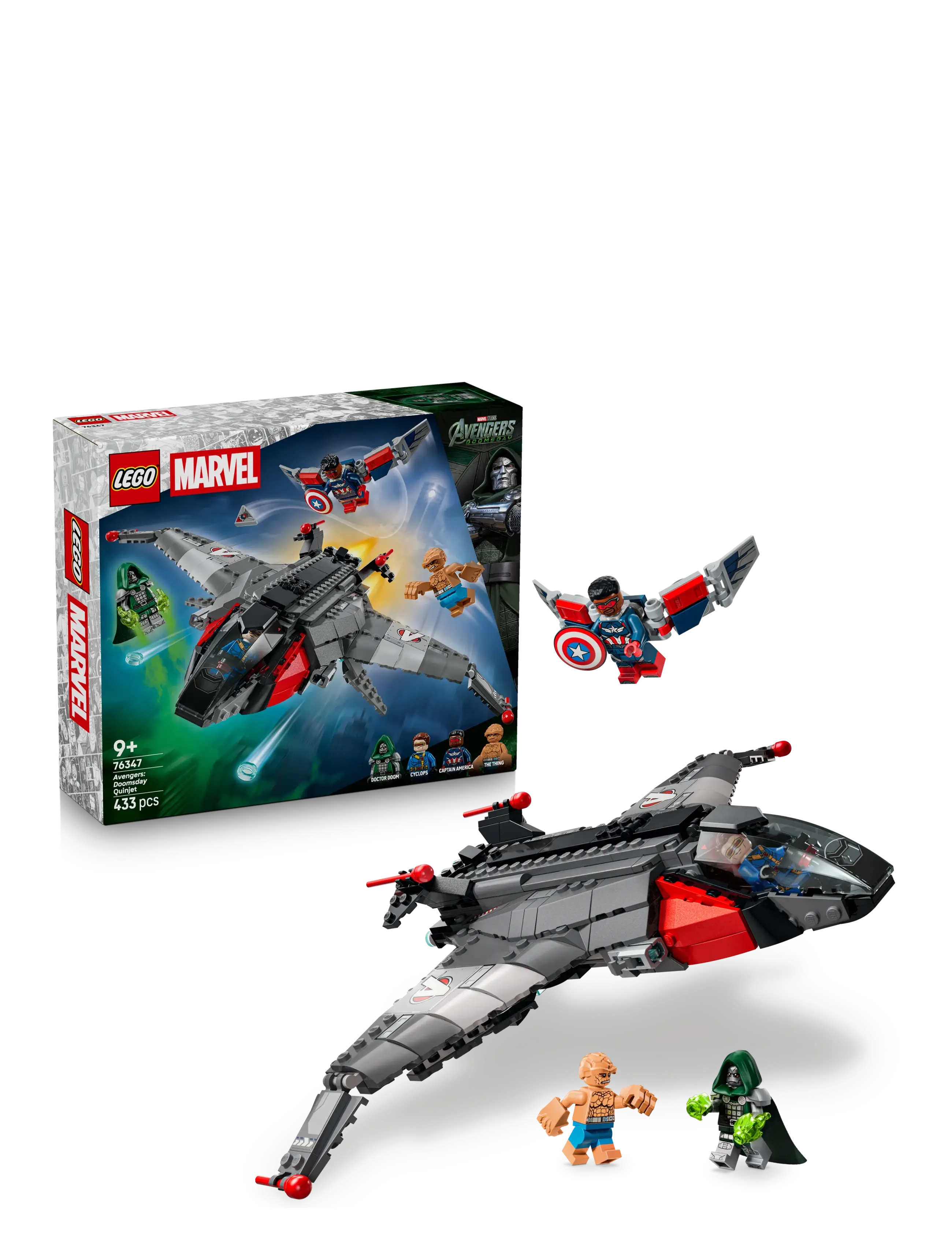 LEGO Avengers: Doomsday Quinjet 76347 - Weihnachtsgeschenke - MULTI / multi