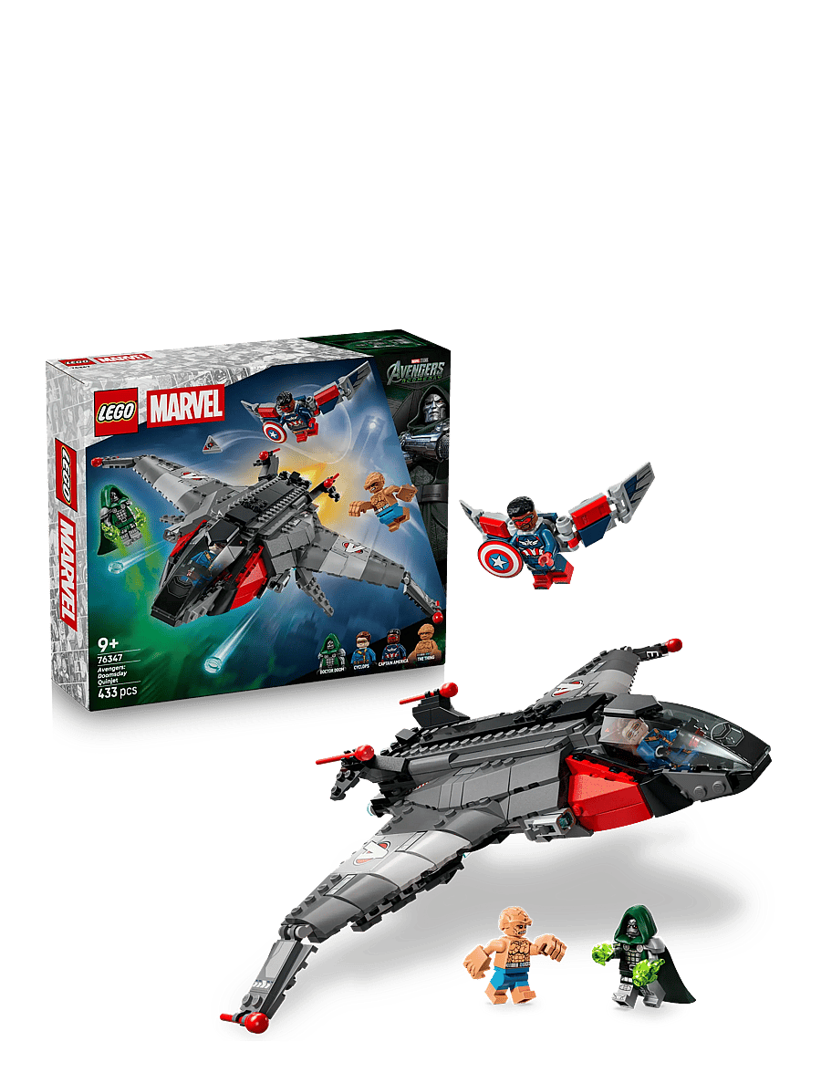 LEGO - Avengers: Doomsday Quinjet 76347 - lego super heroes - multi - 0