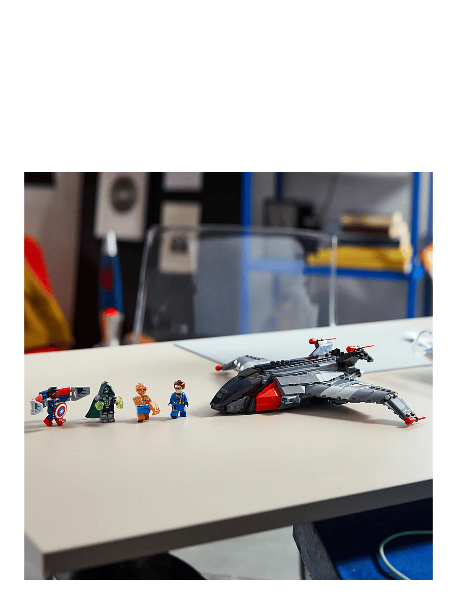 LEGO - Avengers: Doomsday Quinjet 76347 - lego super heroes - multi - 5