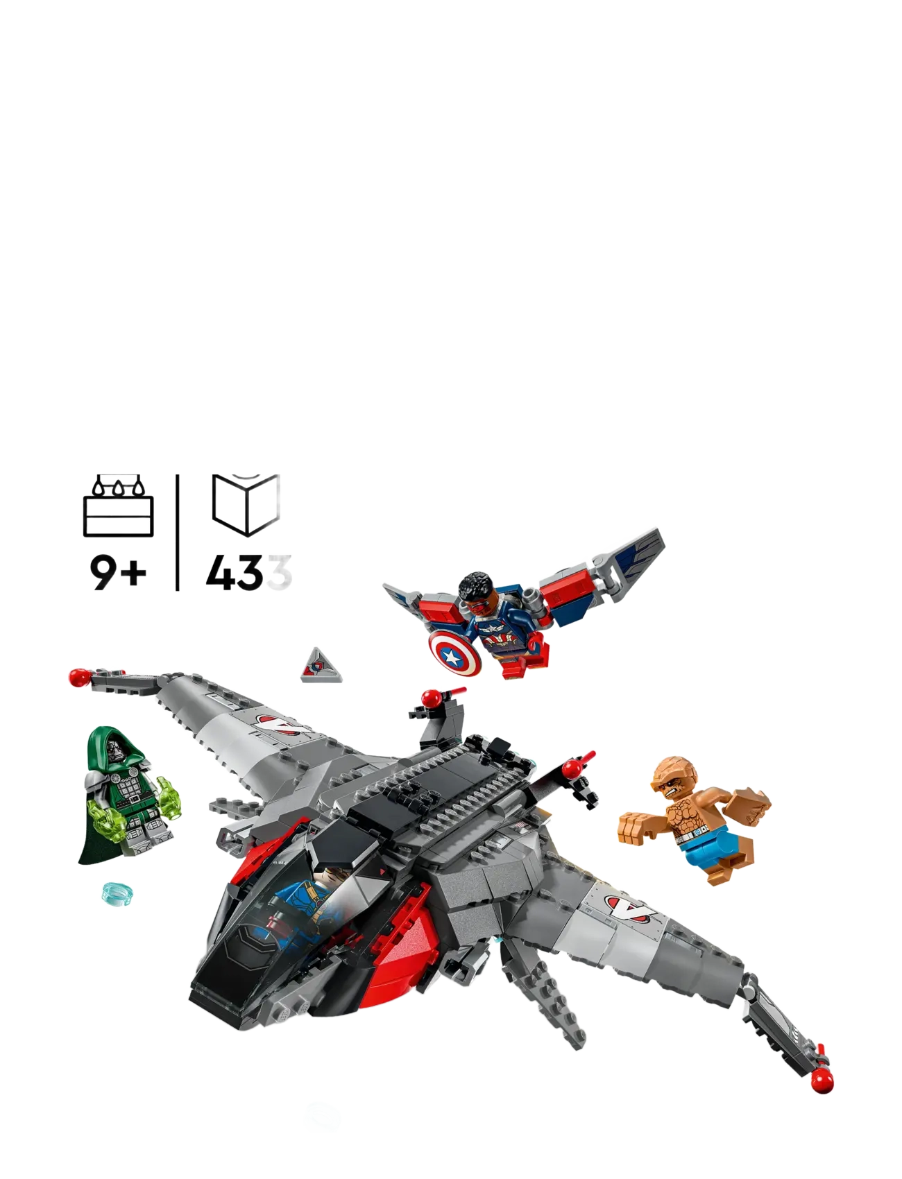 LEGO - Avengers: Doomsday Quinjet 76347 - multi - 2