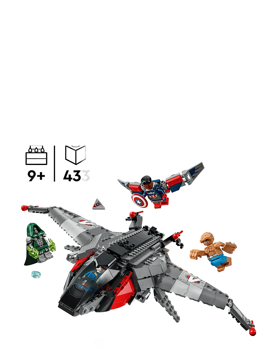 LEGO - Avengers: Doomsday Quinjet 76347 - lego super heroes - multi - 2