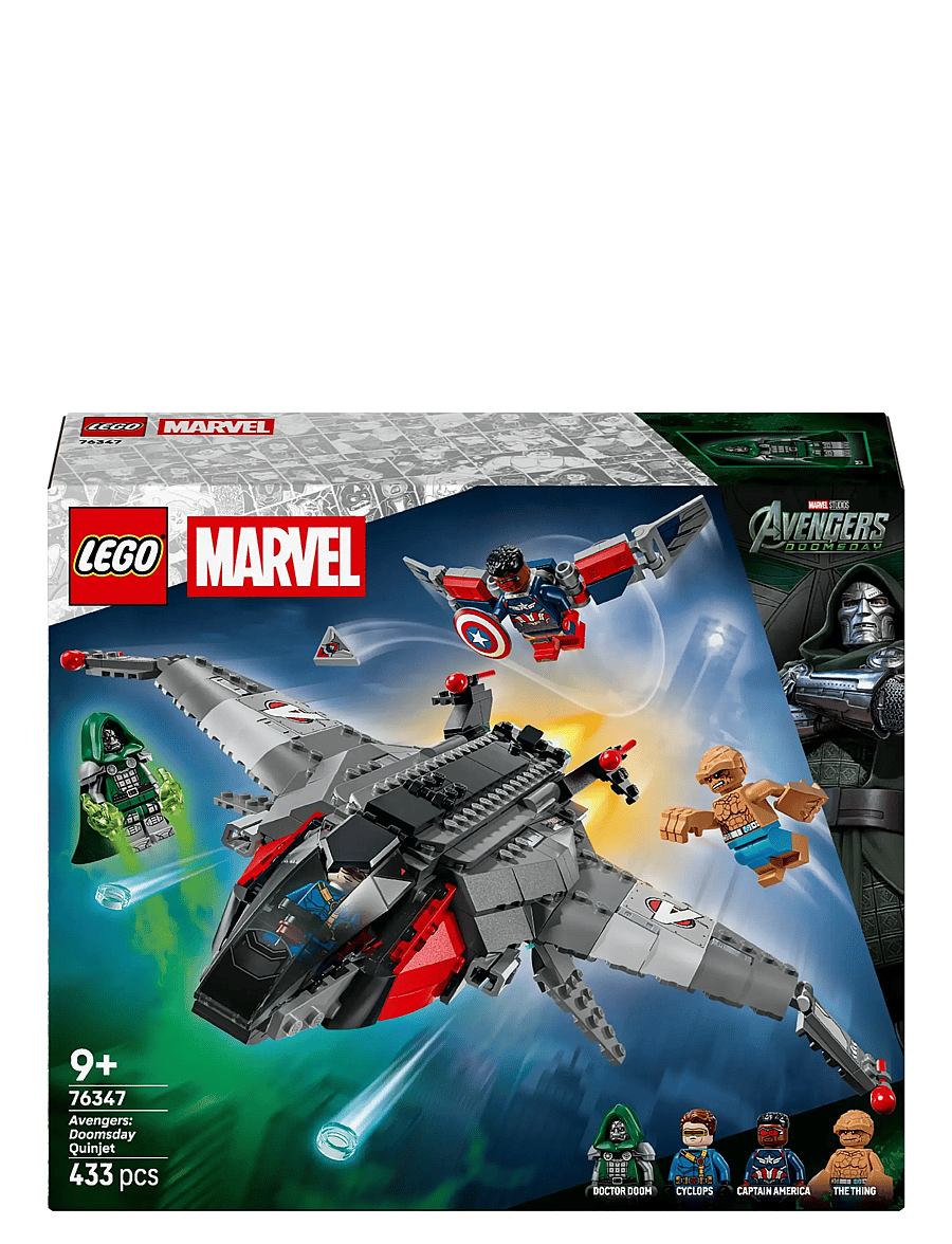 LEGO - Avengers: Doomsday Quinjet 76347 - lego super heroes - multi - 3