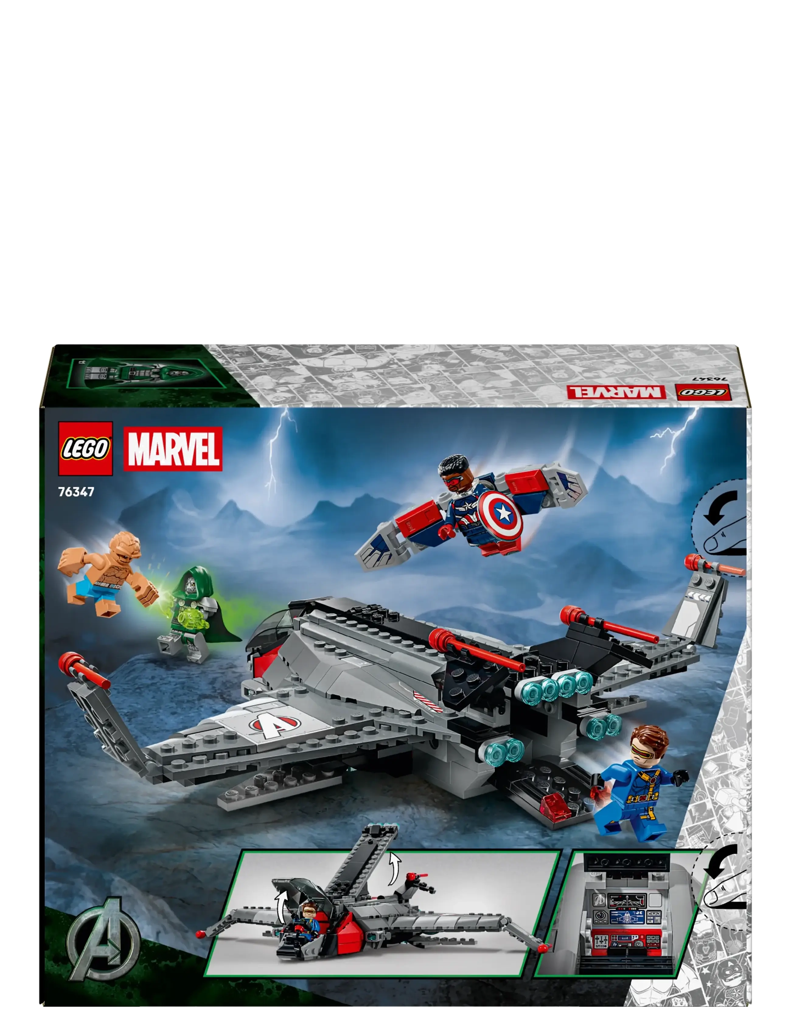LEGO - Avengers: Doomsday Quinjet 76347 - multi - 4