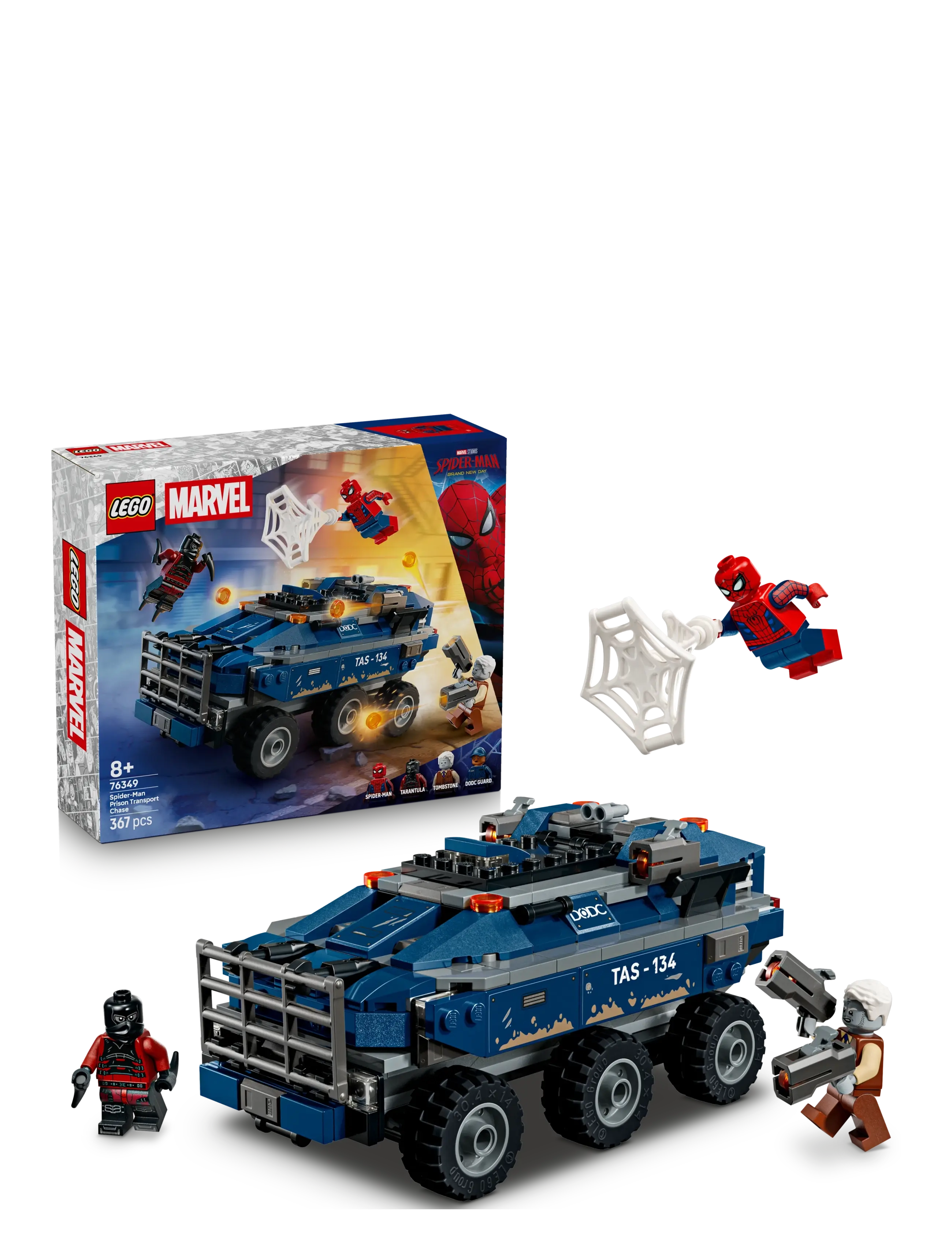 LEGO Super Heroes 76349 76349, One Size, Lego Spielzeug, Mehrfarbig/gemustert - Heroes, Kinder