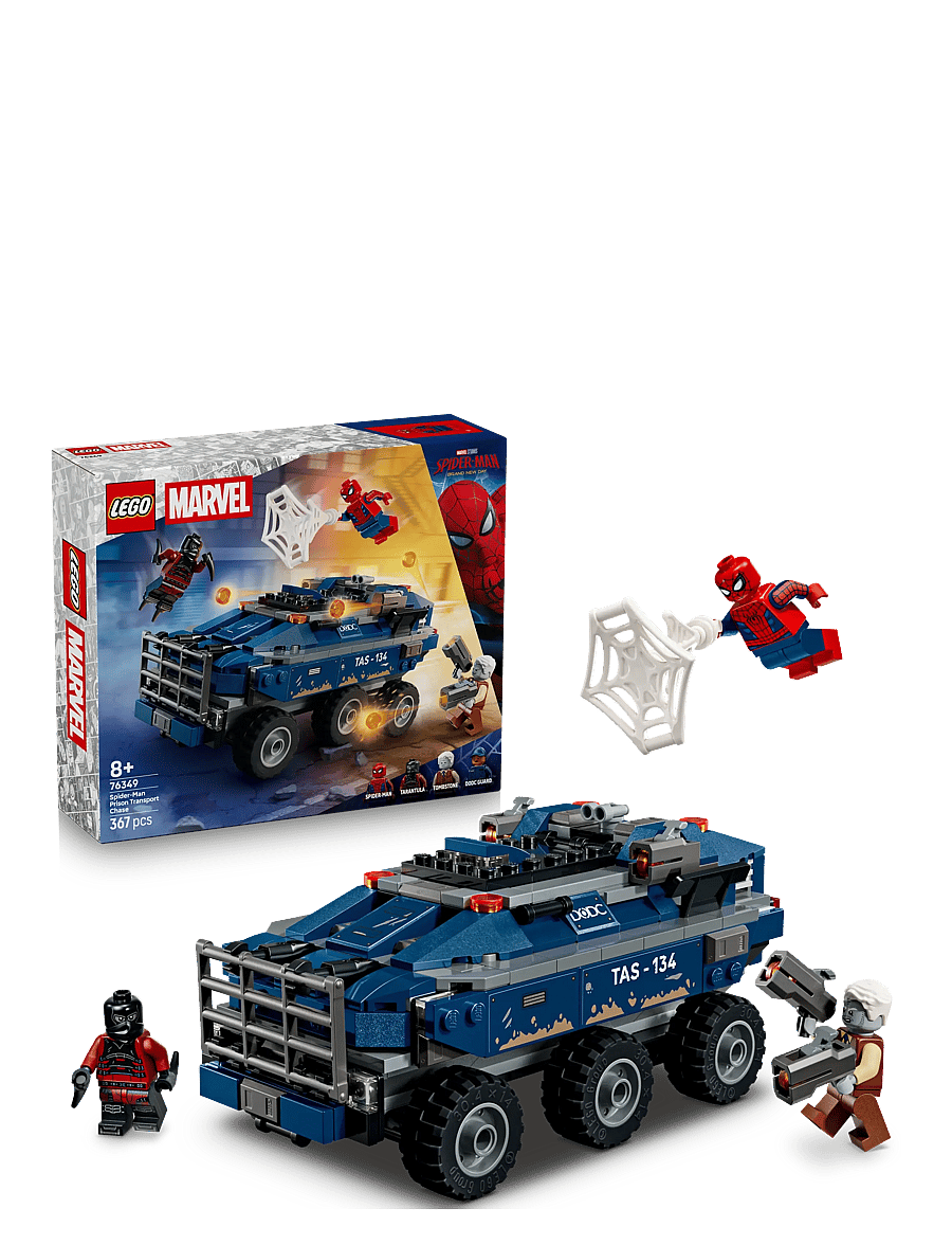LEGO - Marvel Spider-Man Prison Transport Chase 76349 - lego super heroes - multi - 0