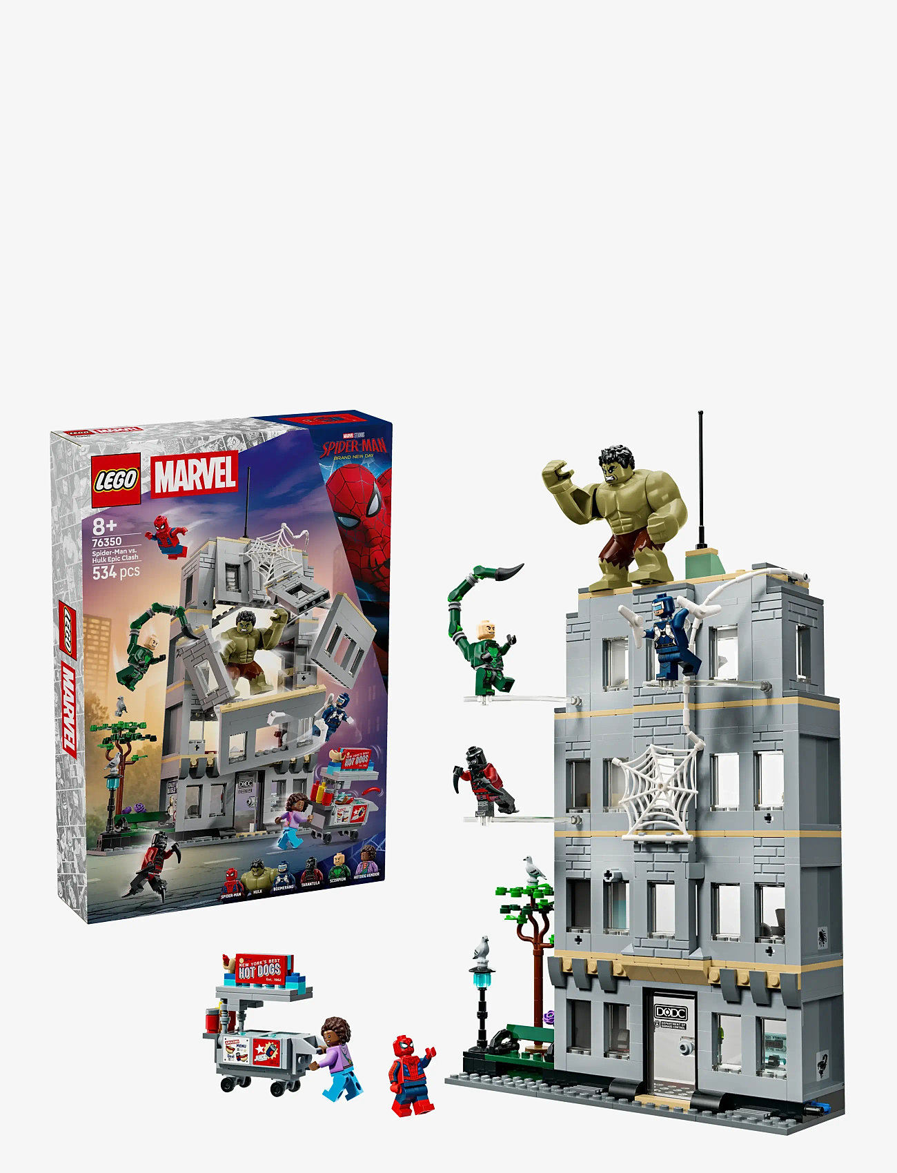 LEGO - Marvel Spider-Man vs. Hulk Epic Clash 76350 - lego super heroes - multi - 0