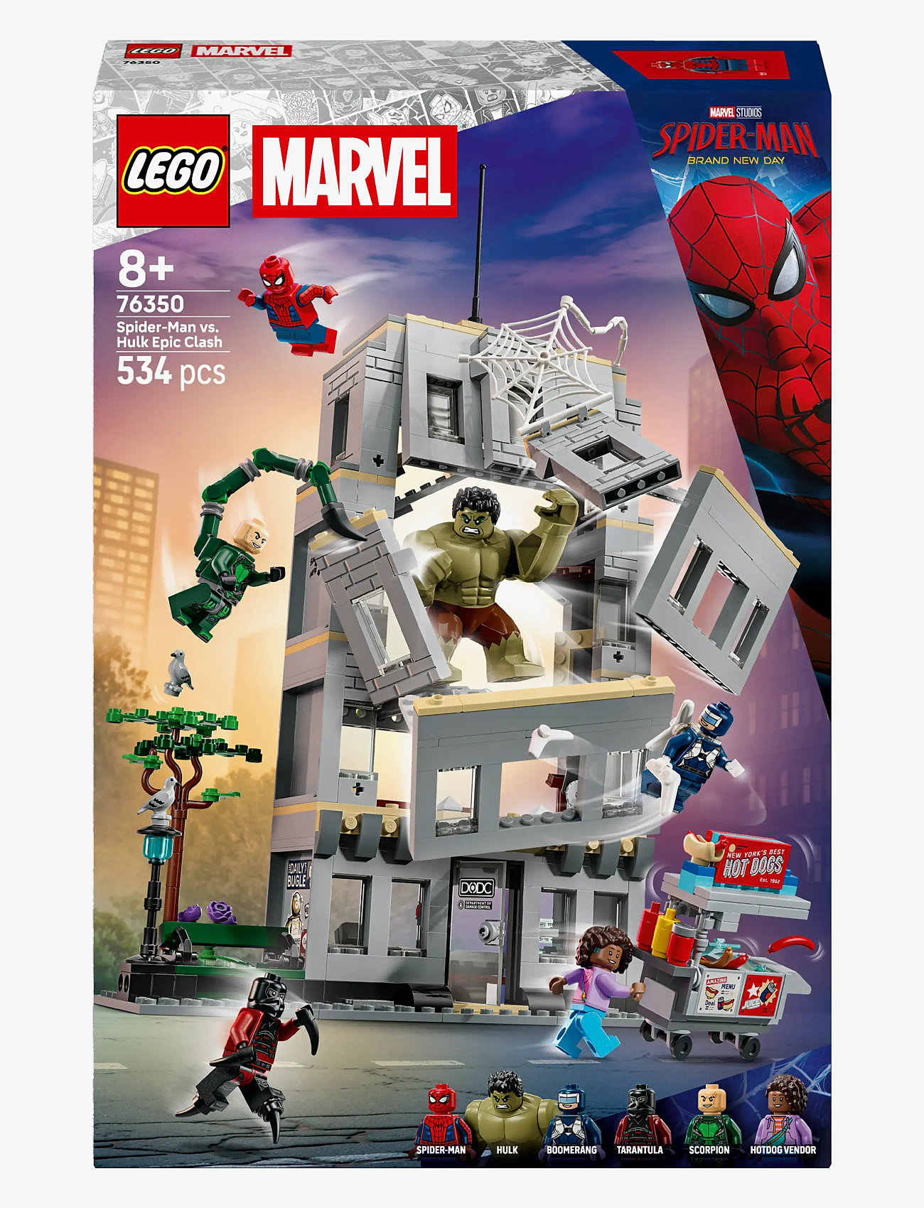 LEGO - Marvel Spider-Man vs. Hulk Epic Clash 76350 - lego super heroes - multi - 2