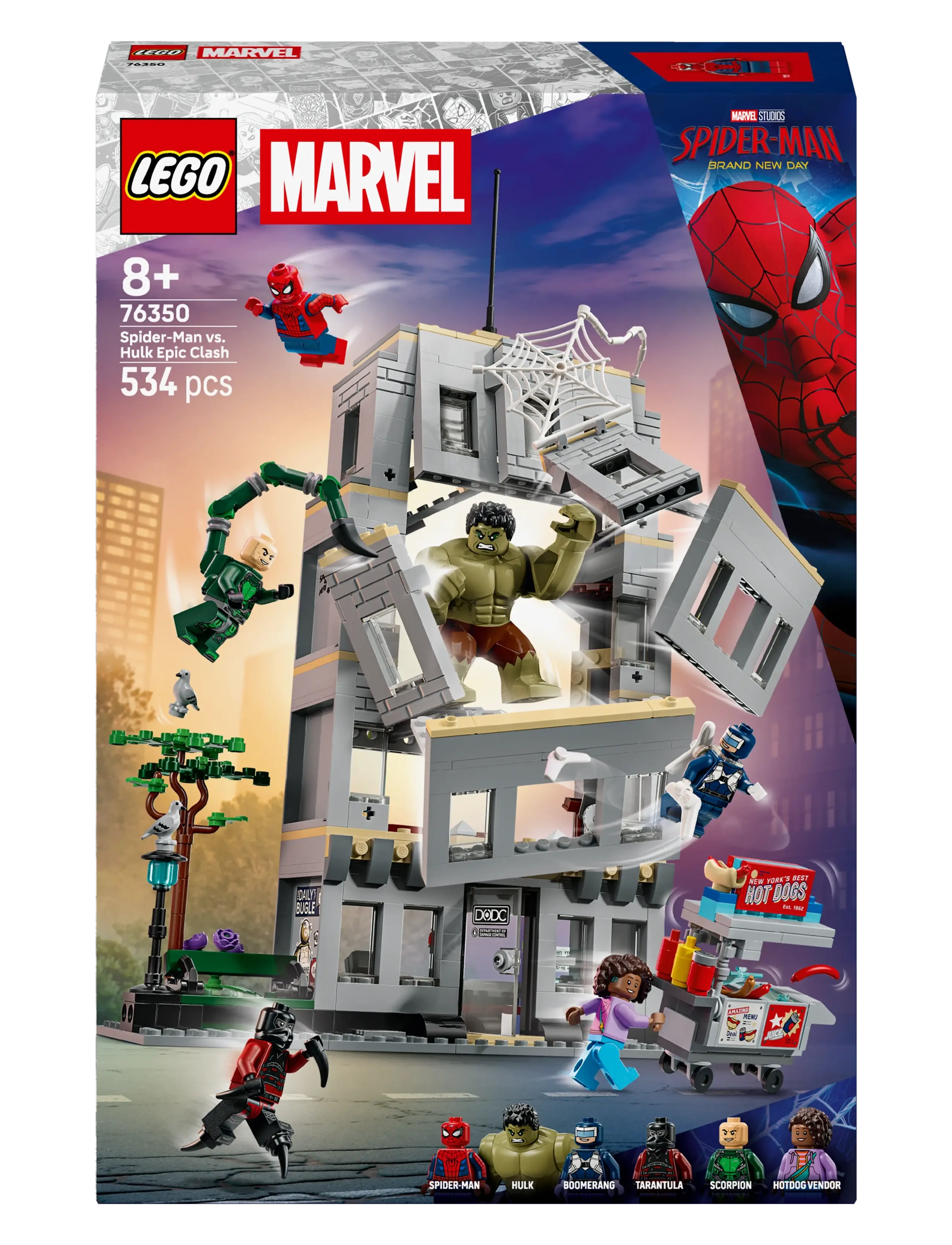 LEGO - Marvel Spider-Man vs. Hulk Epic Clash 76350 - lego super heroes - multi - 2