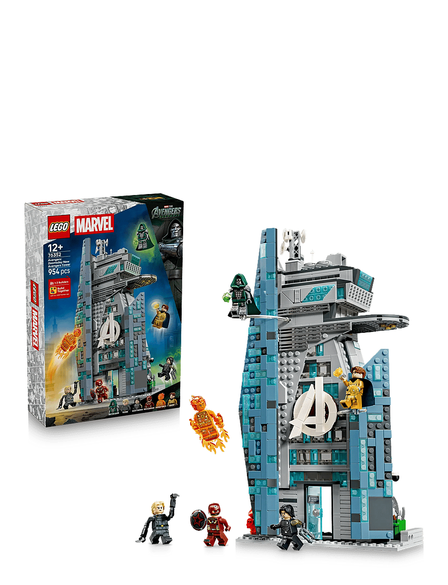 LEGO - Marvel Avengers: Doomsday New Avengers Tower 76352 - lego super heroes - multi - 0