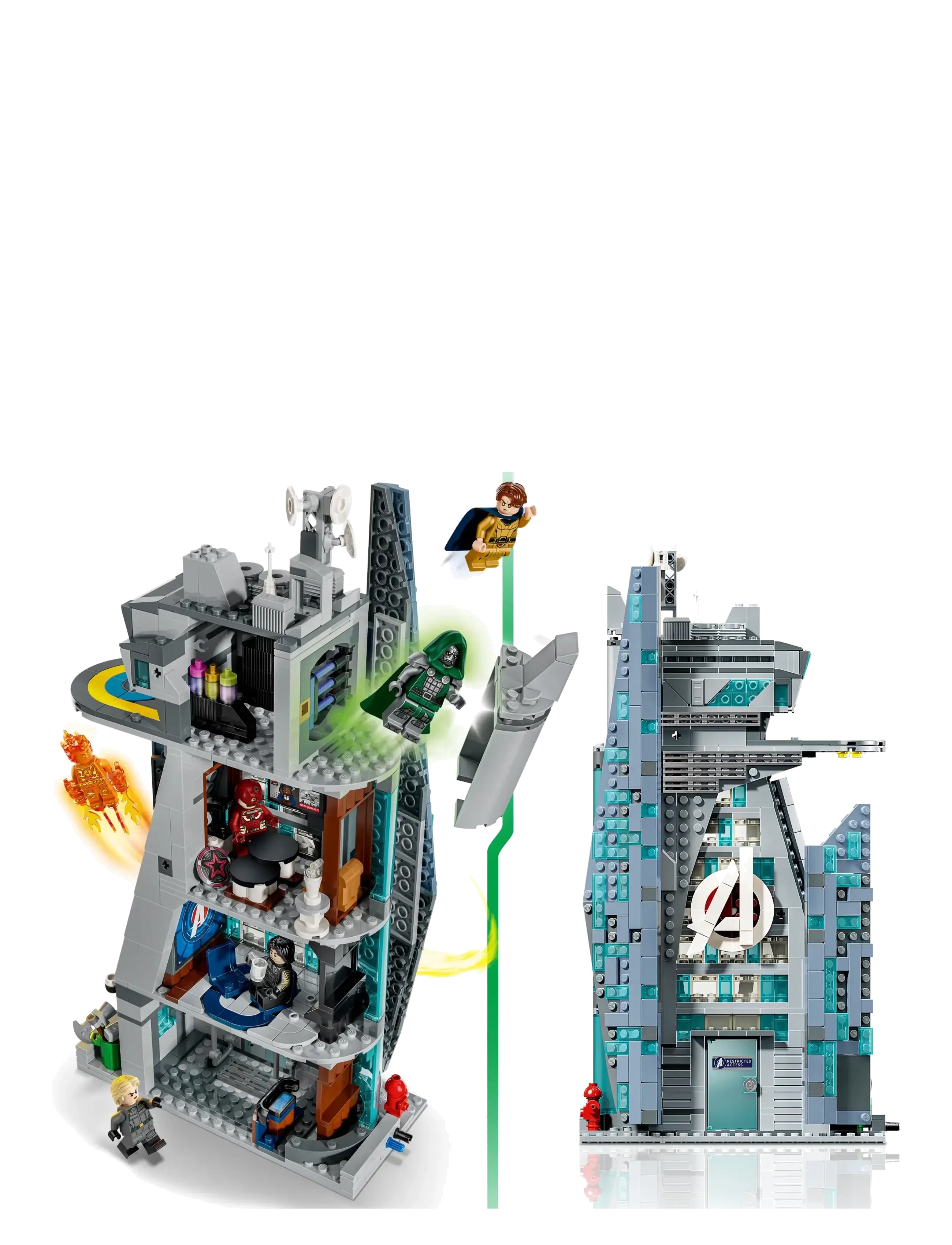 LEGO - Marvel Avengers: Doomsday New Avengers Tower 76352 - lego super heroes - multi - 2