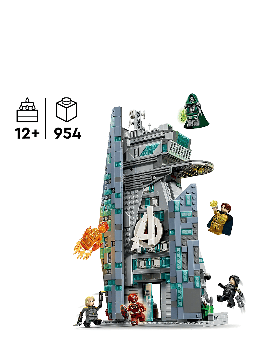 LEGO - Marvel Avengers: Doomsday New Avengers Tower 76352 - lego super heroes - multi - 3