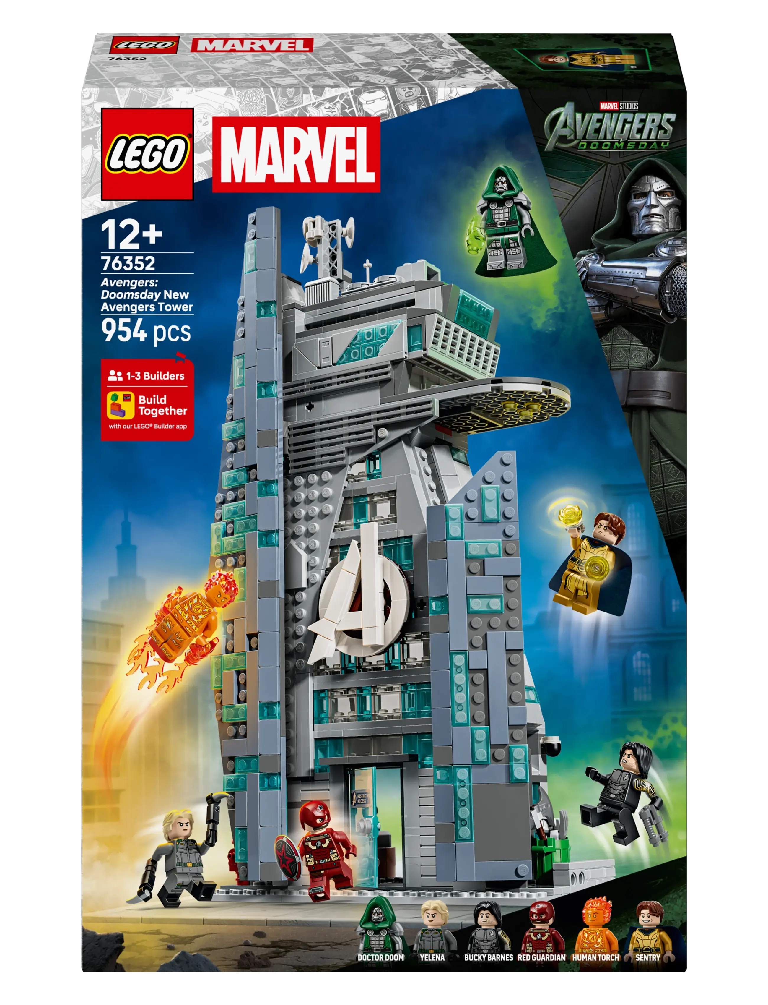 LEGO - Marvel Avengers: Doomsday New Avengers Tower 76352 - lego super heroes - multi - 5