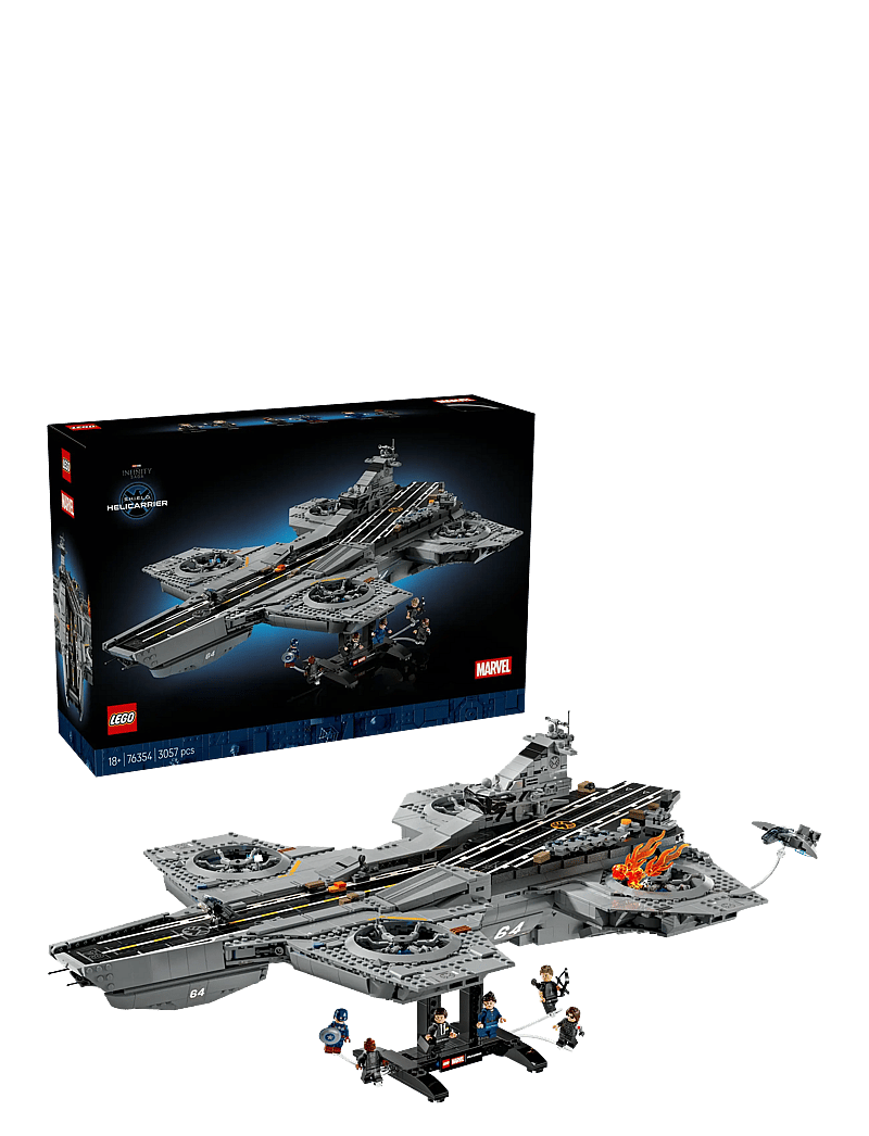 LEGO - Marvel S.H.I.E.L.D. Helicarrier Building Set 76354 - lego super heroes - multi - 0