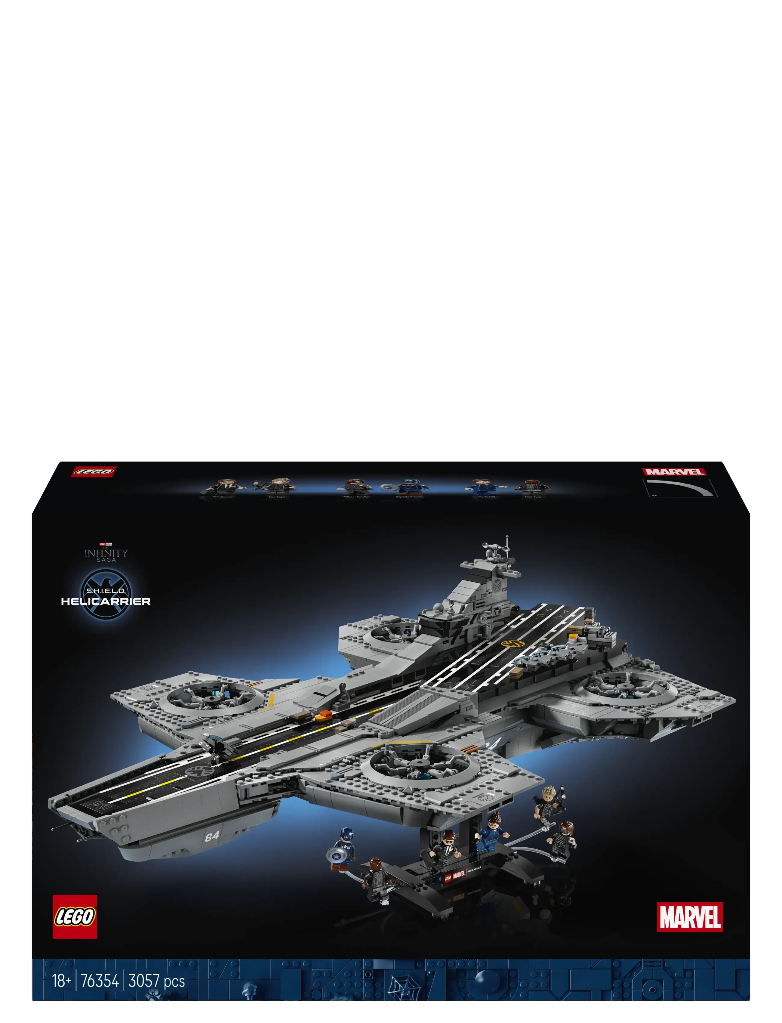 LEGO - Marvel S.H.I.E.L.D. Helicarrier Building Set 76354 - lego super heroes - multi - 3