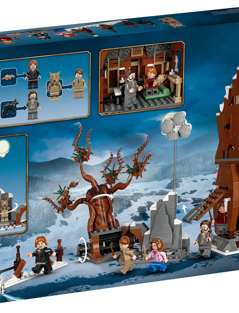 LEGO Shrieking Shack Whomping Willow Set LEGO Harry Potter Boozt