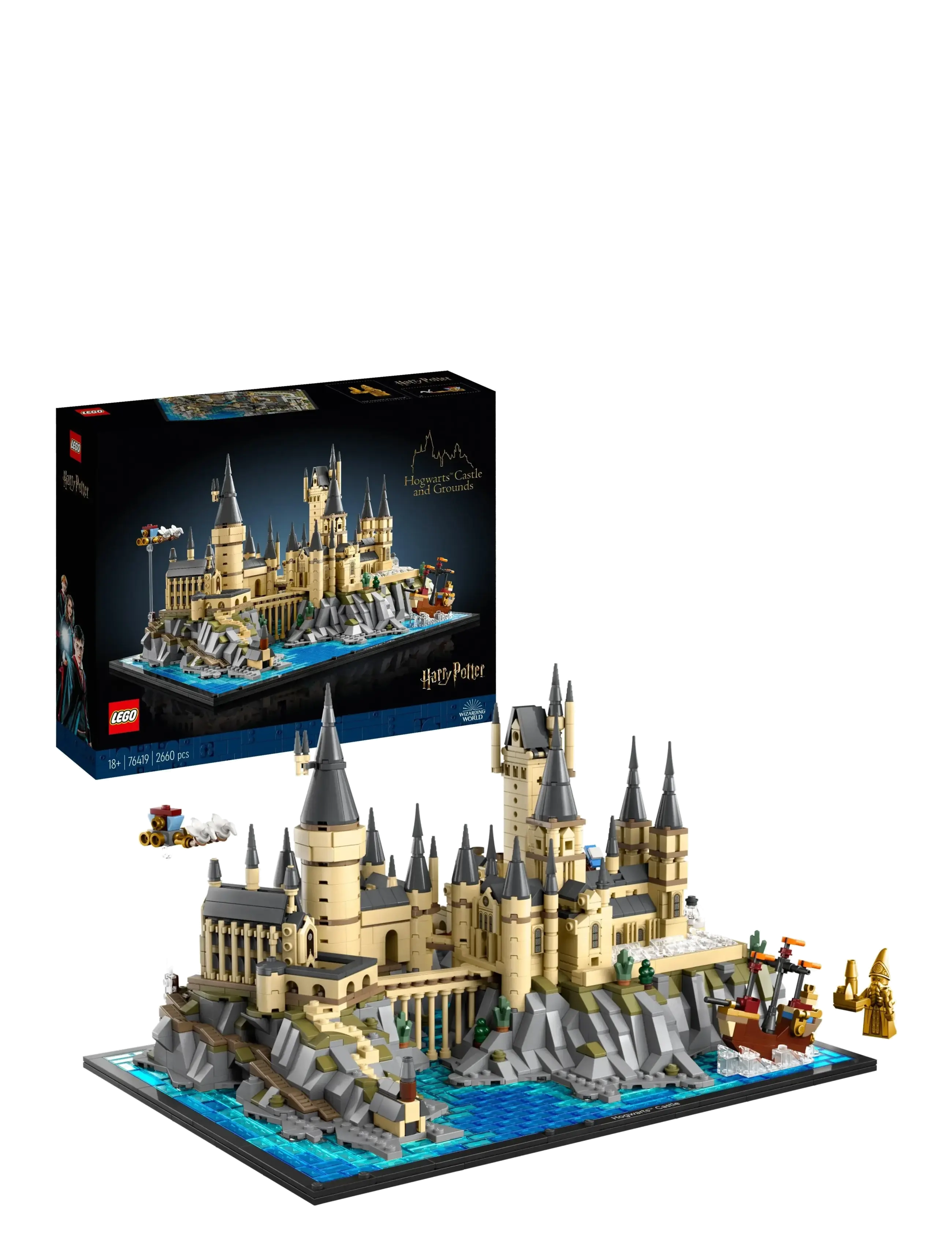 LEGO Hogwarts -Slottet Og Omgivelser 76419 Patterned - One Size - Kinder