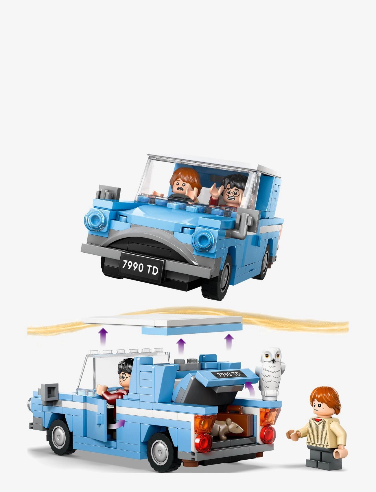 LEGO - Flygende Ford Anglia™ 76424 - lego® harry potter™ - multi - 3
