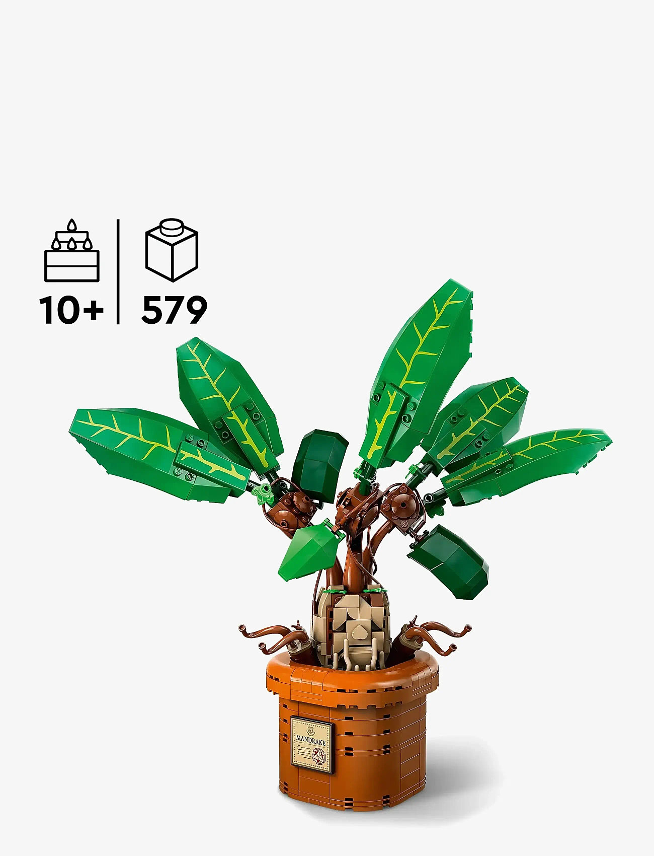 LEGO - Harry Mandrake Plant Toy, Magical Gift 76433 - lego harry potter™ - multi - 1