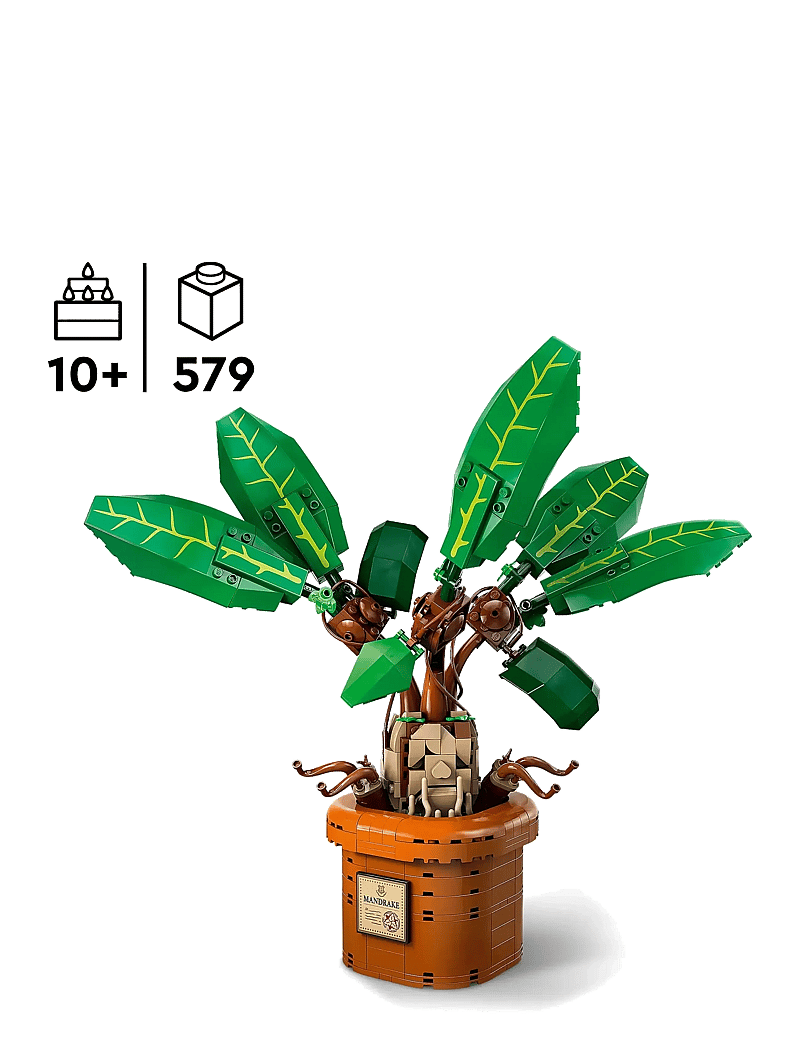 LEGO - Harry Mandrake Plant Toy, Magical Gift 76433 - lego® harry potter™ - multi - 1
