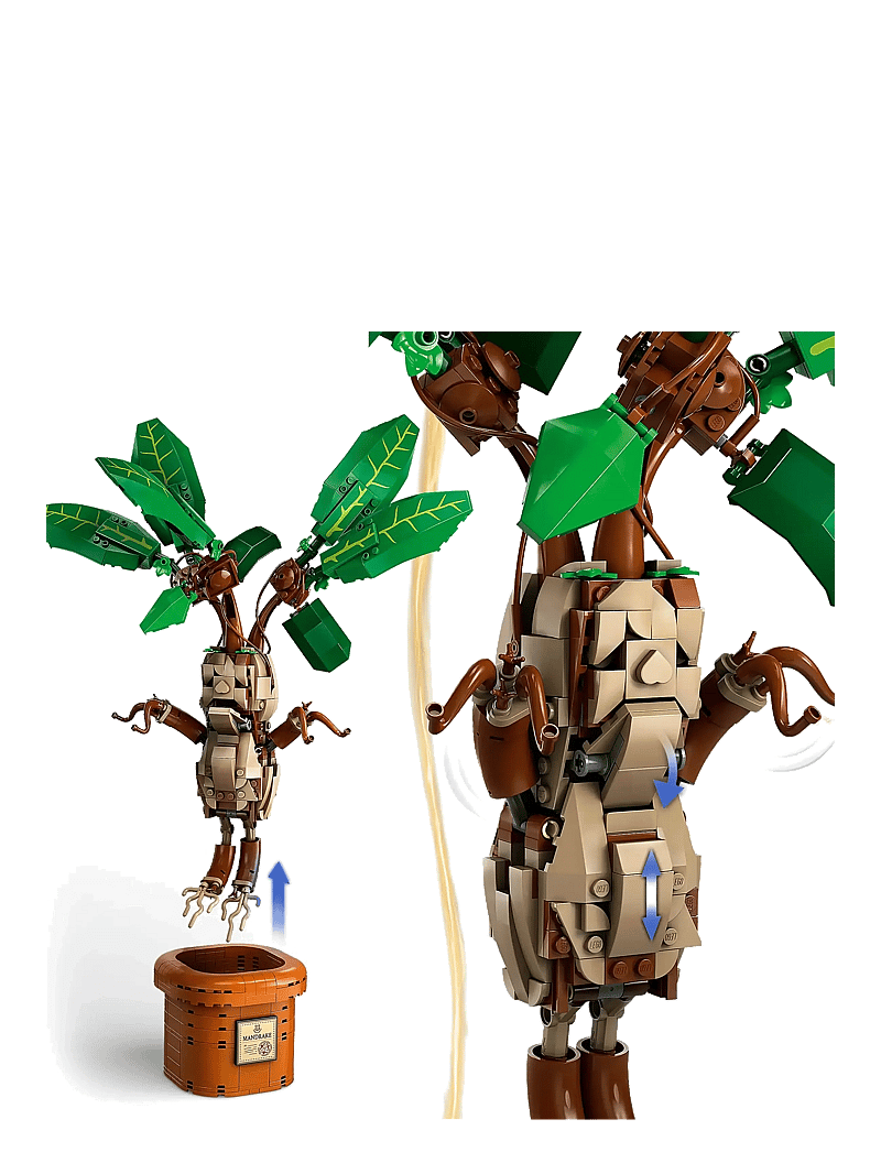 LEGO - Harry Mandrake Plant Toy, Magical Gift 76433 - lego® harry potter™ - multi - 4