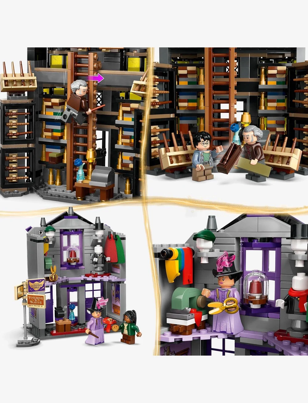 LEGO - Harry Ollivanders™ & Madam Malkin's Robes 76439 - lego harry potter™ - multi - 4