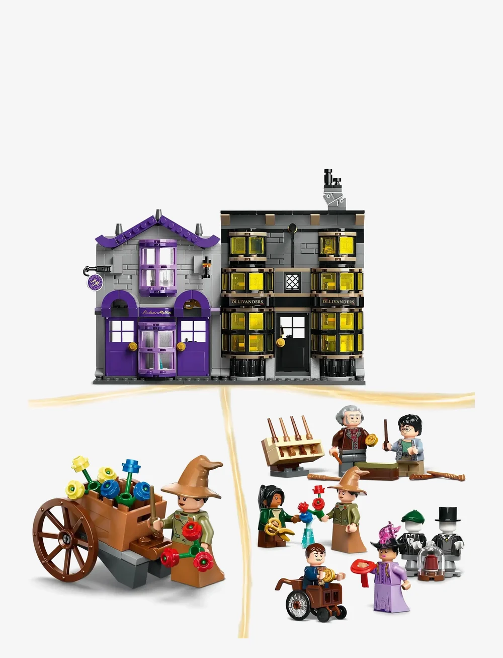 LEGO - Harry Ollivanders™ & Madam Malkin's Robes 76439 - lego harry potter™ - multi - 5