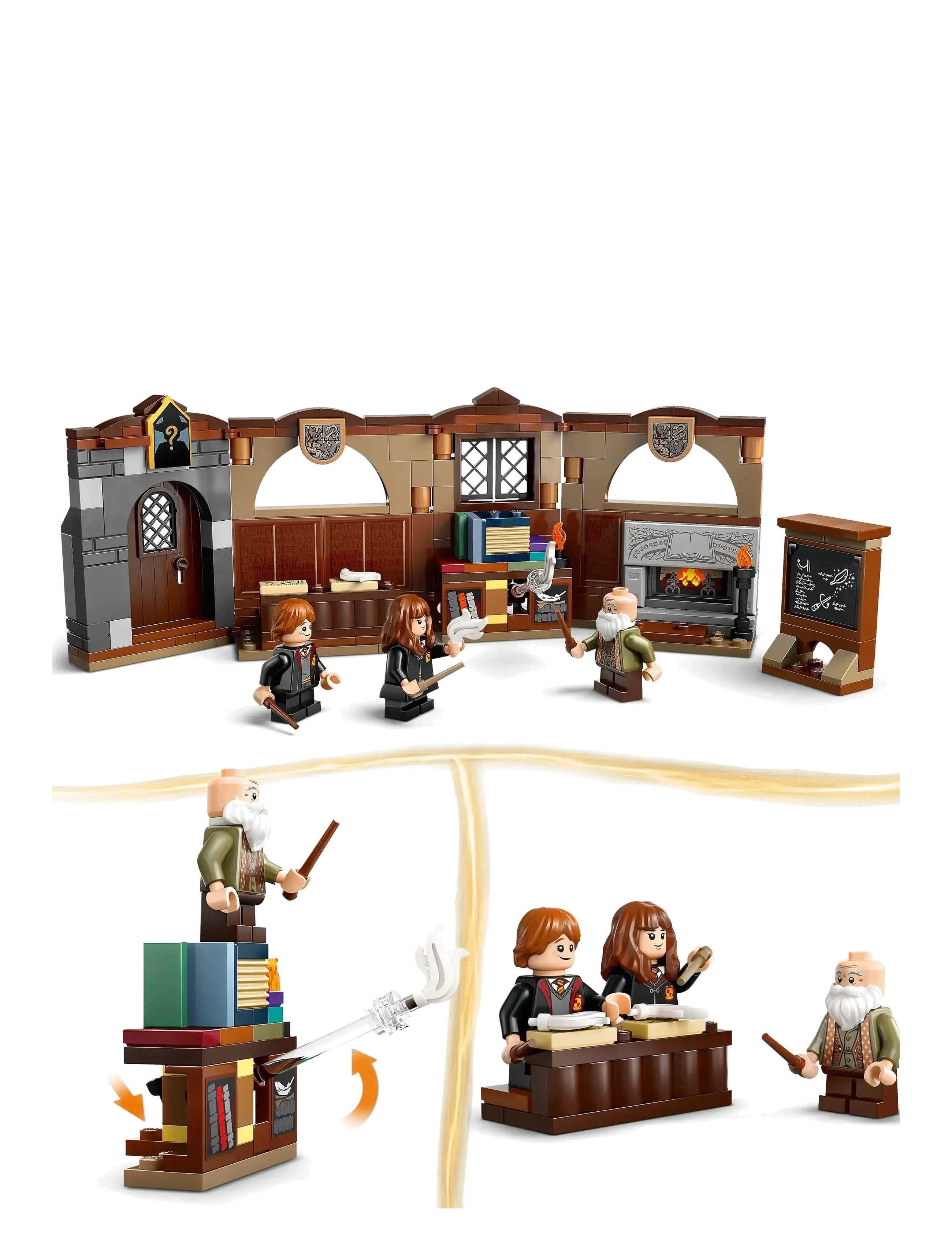 LEGO - Tylypahkan linna: Loitsuoppitunti 76442 - lego® harry potter™ - multi - 4