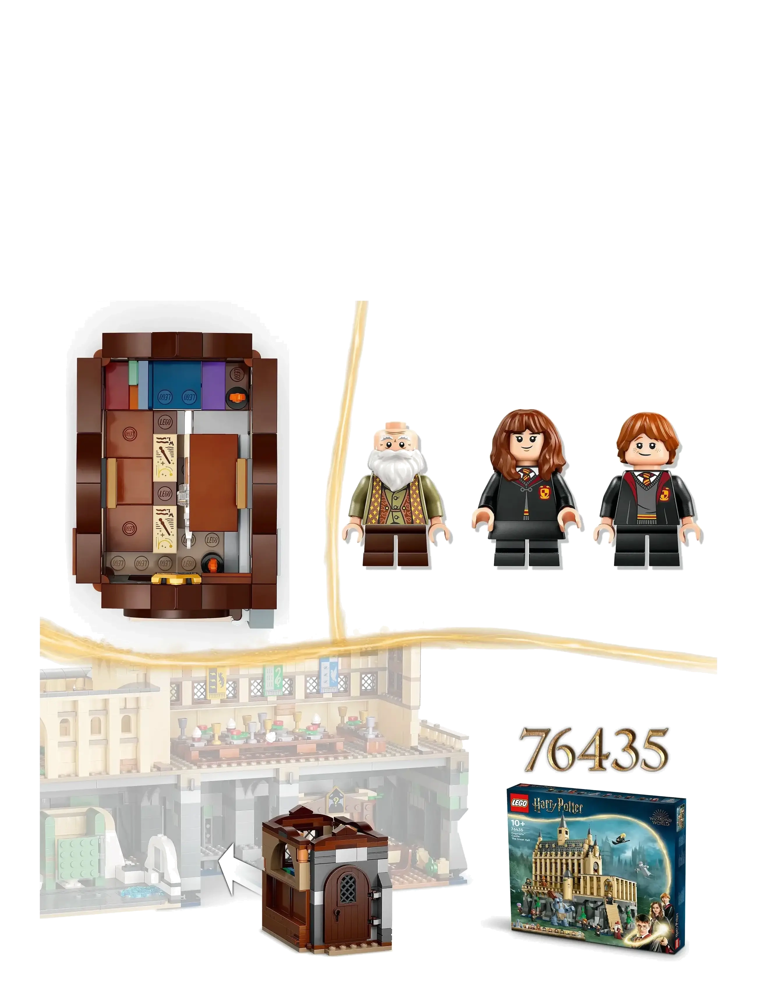 LEGO - Tylypahkan linna: Loitsuoppitunti 76442 - lego® harry potter™ - multi - 5