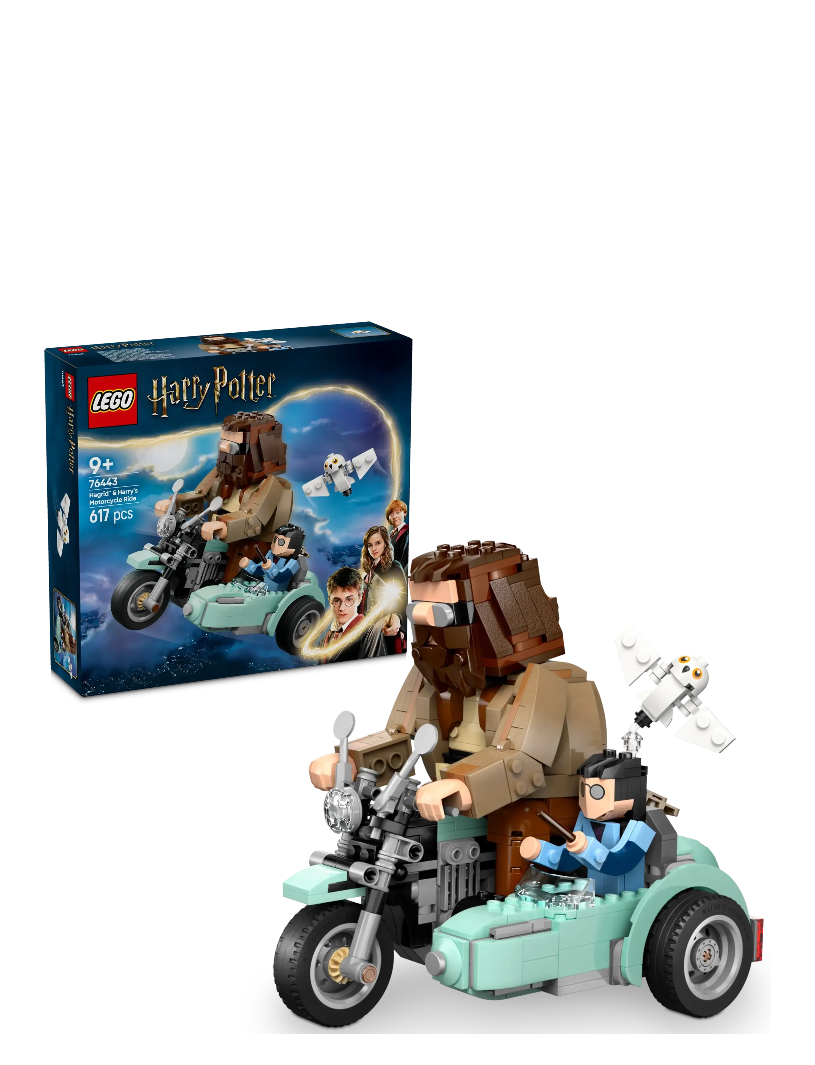LEGO Hagrid Og Harrys Motorcykeltur 76443, One Size, Lego Spielzeug, Mehrfarbig/gemustert - harry Potter, Kinder