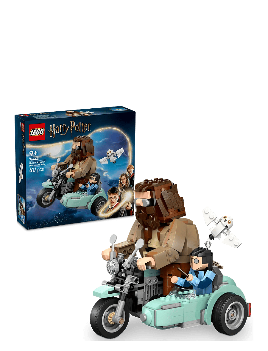 LEGO - Harry Hagrid™ & Harry’s Motorcycle Ride, Magical Toy 76443 - lego harry potter™ - multi - 0