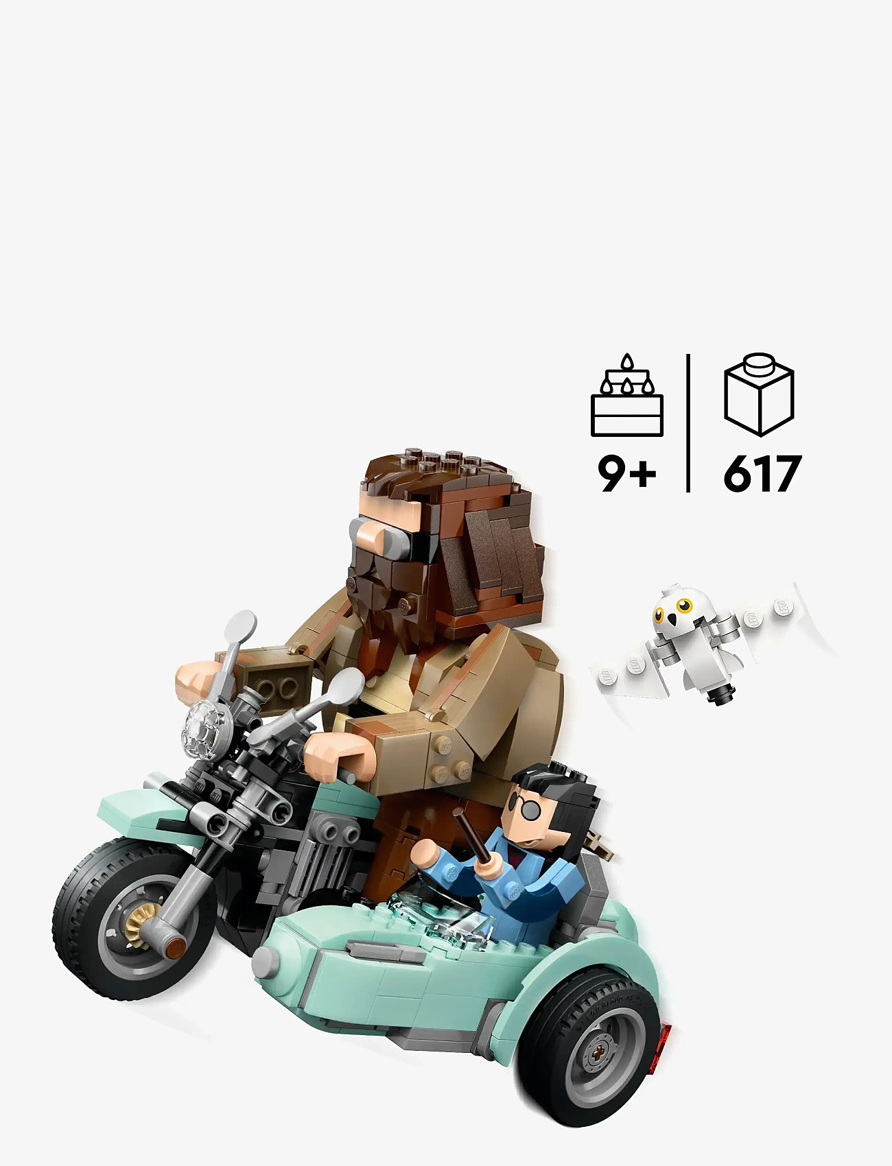 LEGO - Harry Hagrid™ & Harry’s Motorcycle Ride, Magical Toy 76443 - lego harry potter™ - multi - 1
