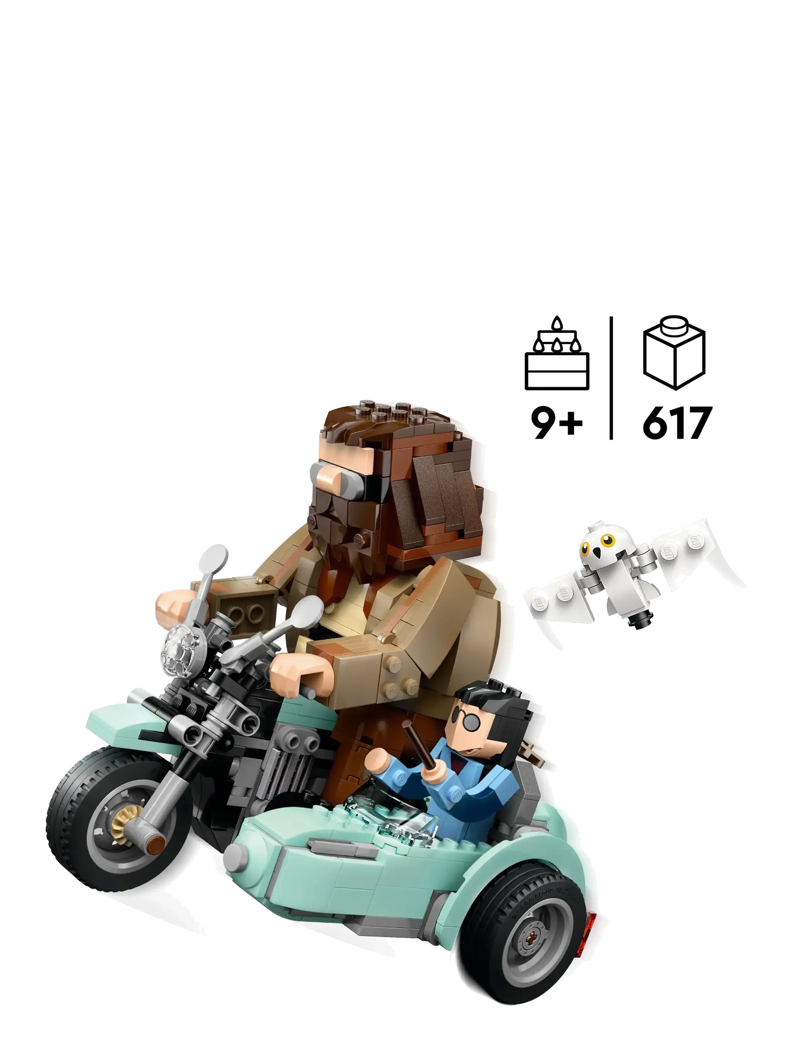 LEGO - Hagrids och Harrys motorcykeltur 76443 - multi - 1