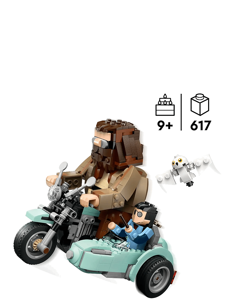 LEGO - Harry Hagrid™ & Harry’s Motorcycle Ride, Magical Toy 76443 - lego harry potter™ - multi - 1