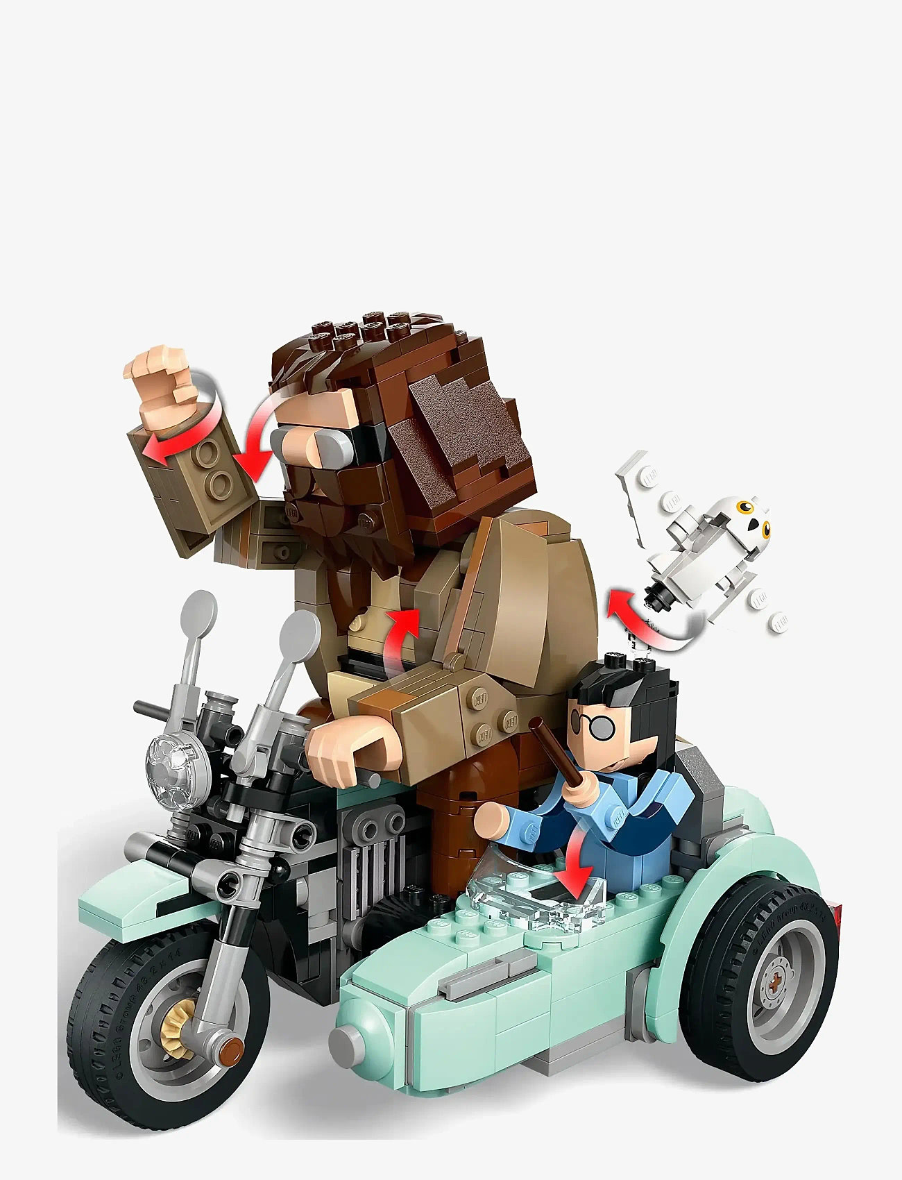 LEGO - Harry Hagrid™ & Harry’s Motorcycle Ride, Magical Toy 76443 - lego harry potter™ - multi - 3