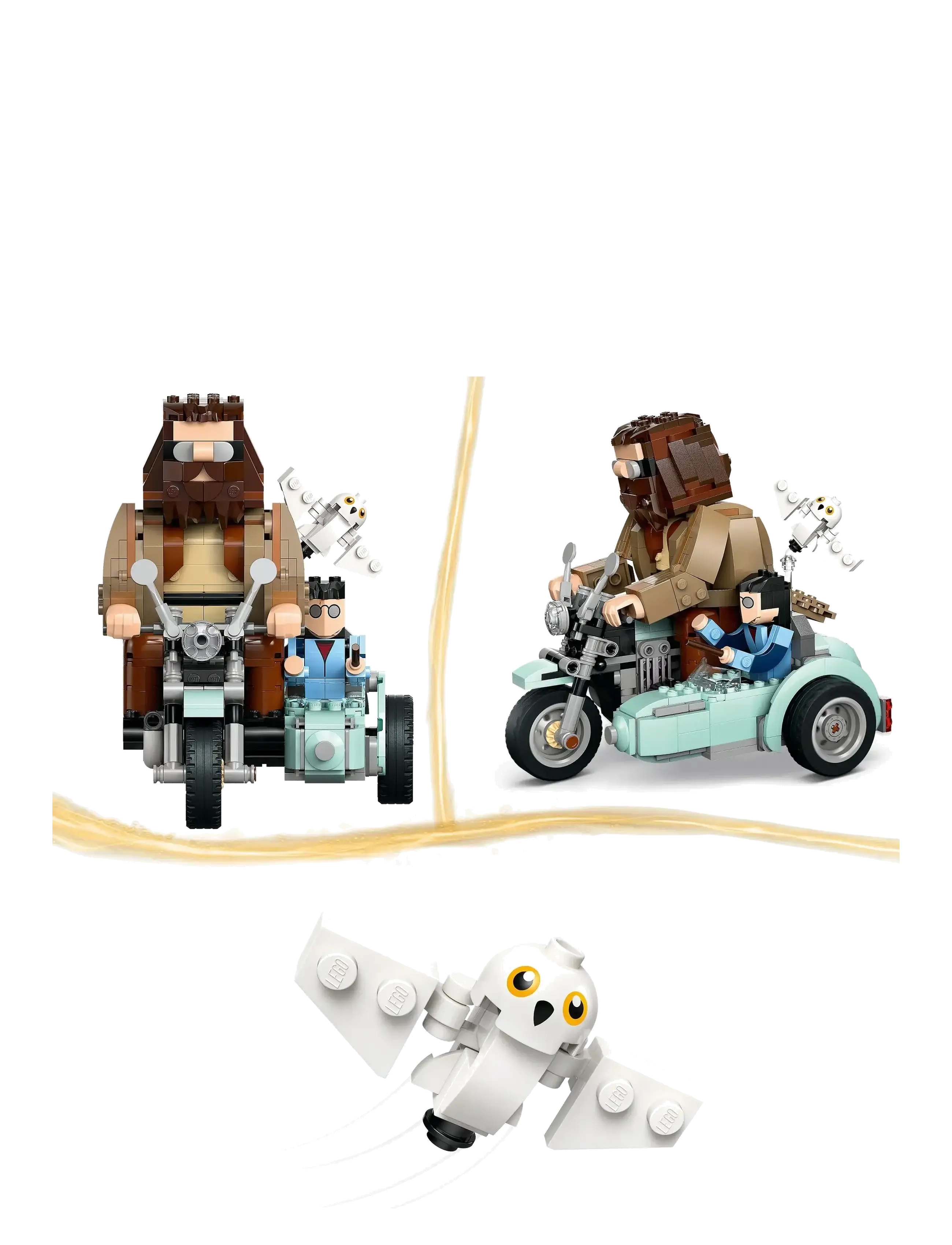 LEGO - Hagrids och Harrys motorcykeltur 76443 - multi - 4