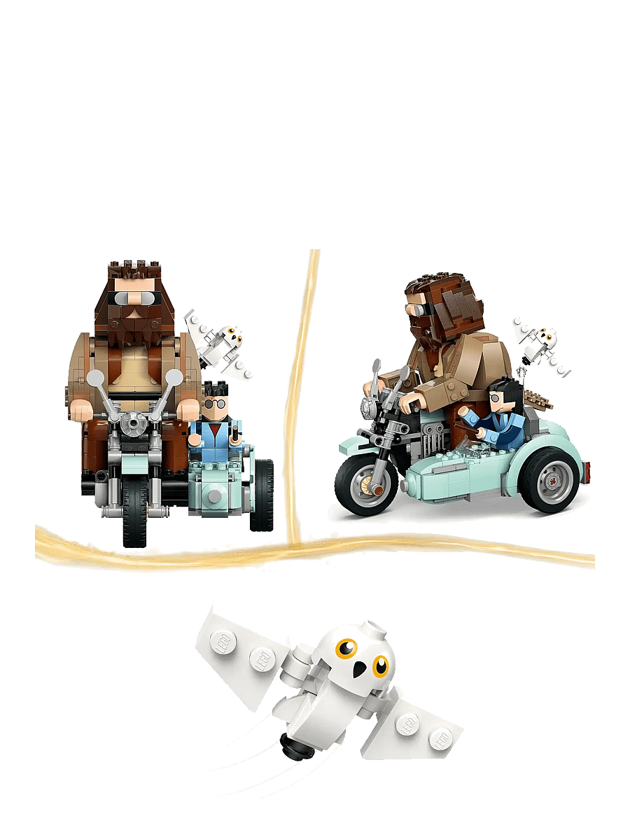 LEGO - Harry Hagrid™ & Harry’s Motorcycle Ride, Magical Toy 76443 - lego harry potter™ - multi - 4