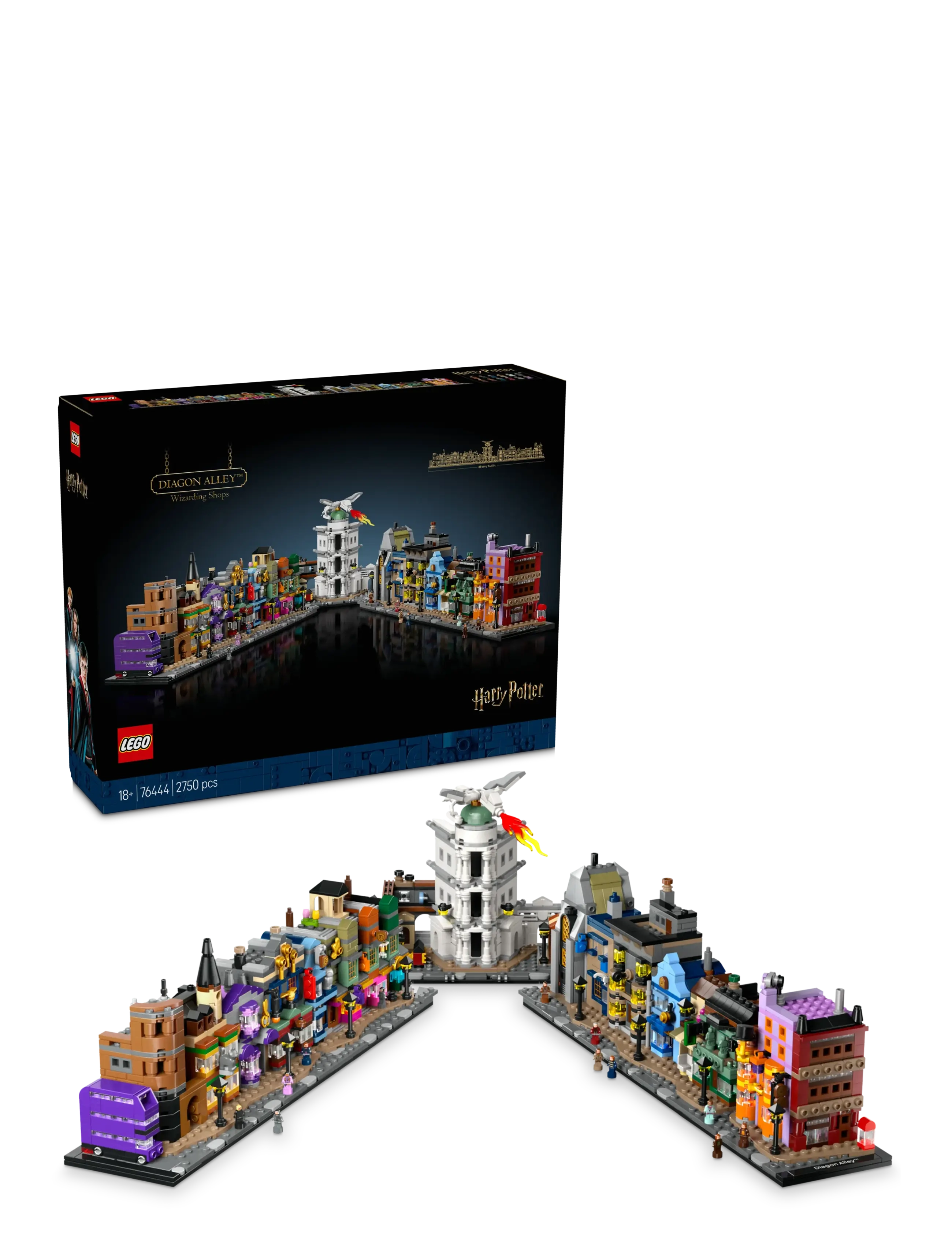 LEGO Diagonalstrædes Butikker 76444, One Size, Lego Spielzeug, Mehrfarbig/gemustert - harry Potter, Homeware