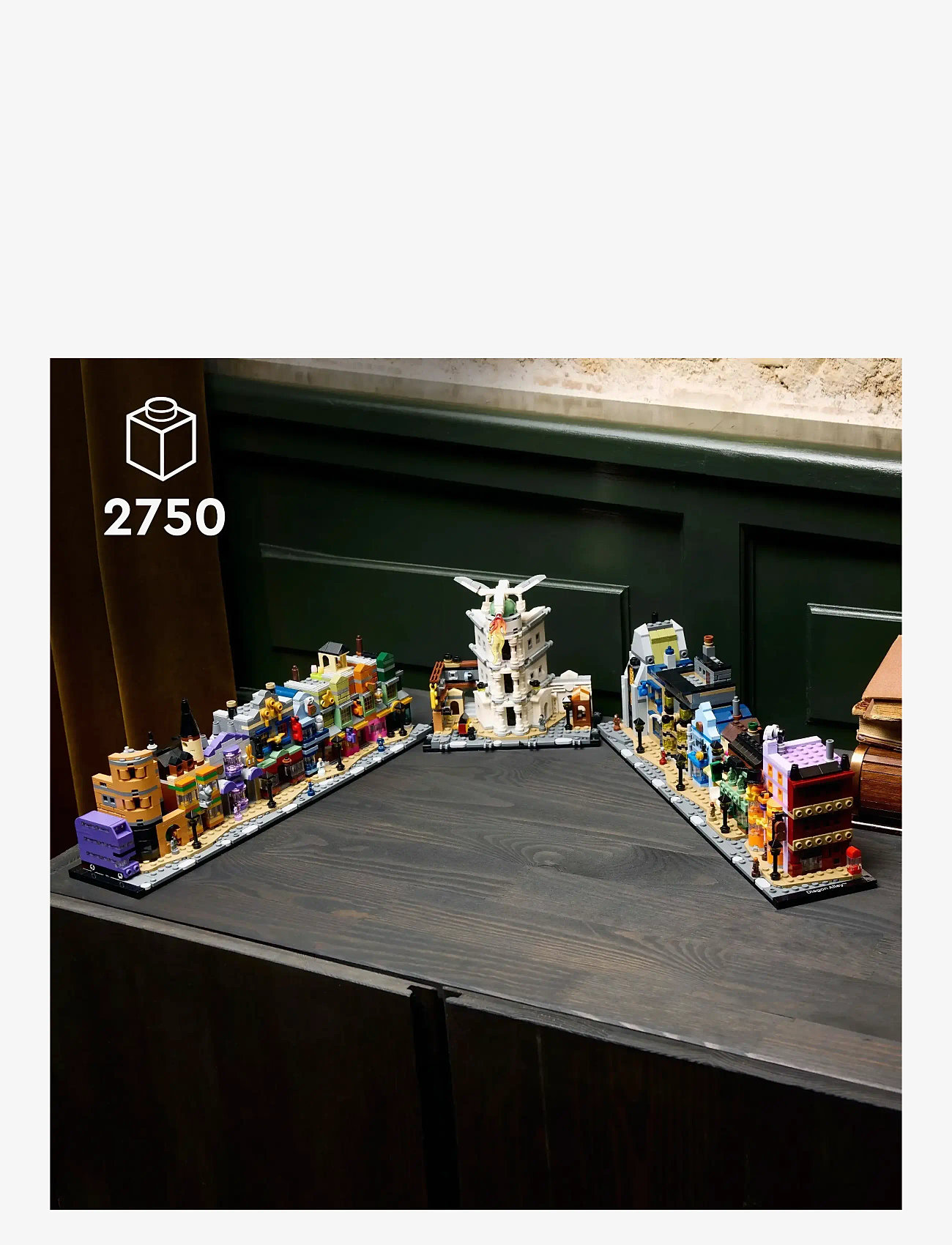 LEGO - Harry Diagon Wizarding Shops, Wizard Set for Adults 76444 - lego adults welcome - multi - 1