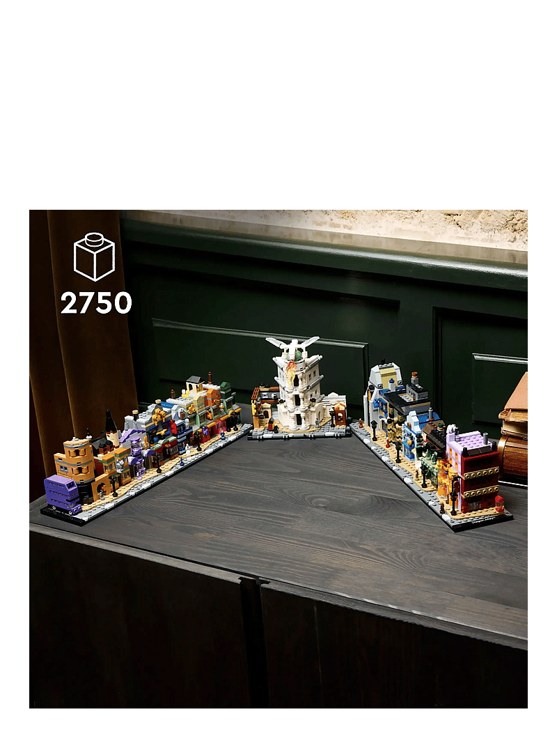 LEGO - Harry Diagon Wizarding Shops, Wizard Set for Adults 76444 - lego adults welcome - multi - 1