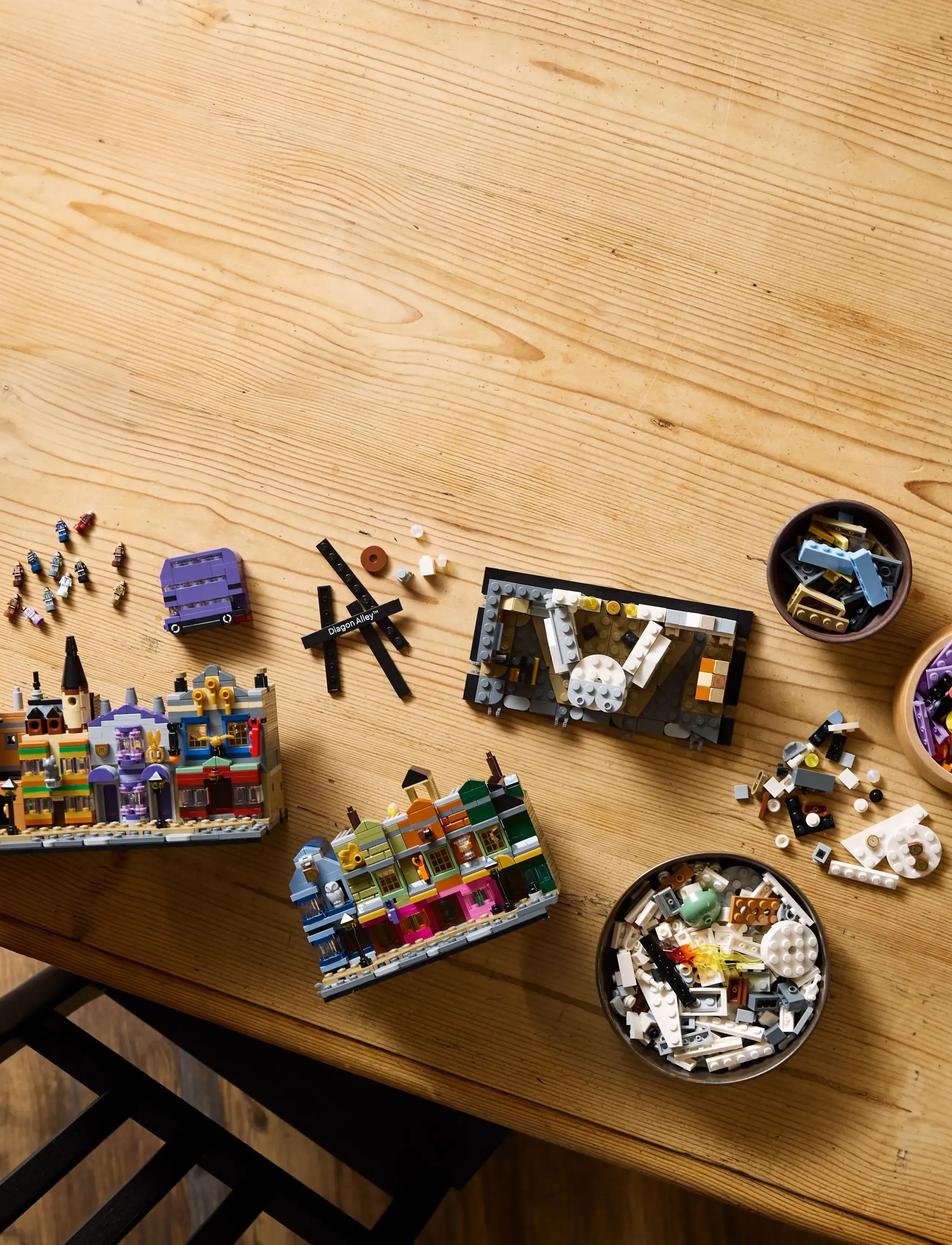 LEGO Harry Diagon Wizarding Shops, Wizard Set For Adults 76444