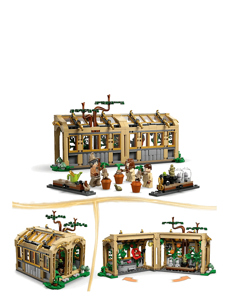 LEGO - Harry Castle: Herbology Class, Wizard Gift 76445 - lego harry potter™ - multi - 4