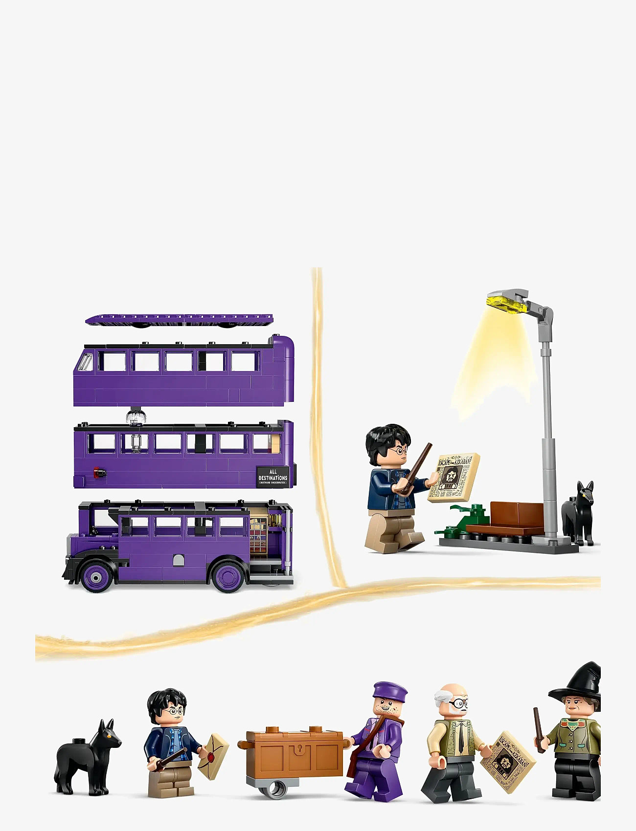 LEGO - Eventyr med Natbussen - fødselsdagsgaver - multi - 5