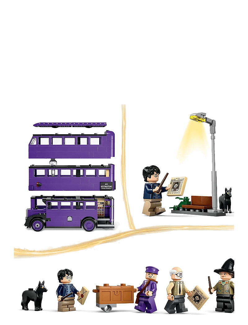 LEGO - Harry Knight Adventure, Magic Vehicle Toy 76446 - sünnipäevakingitused - multi - 5