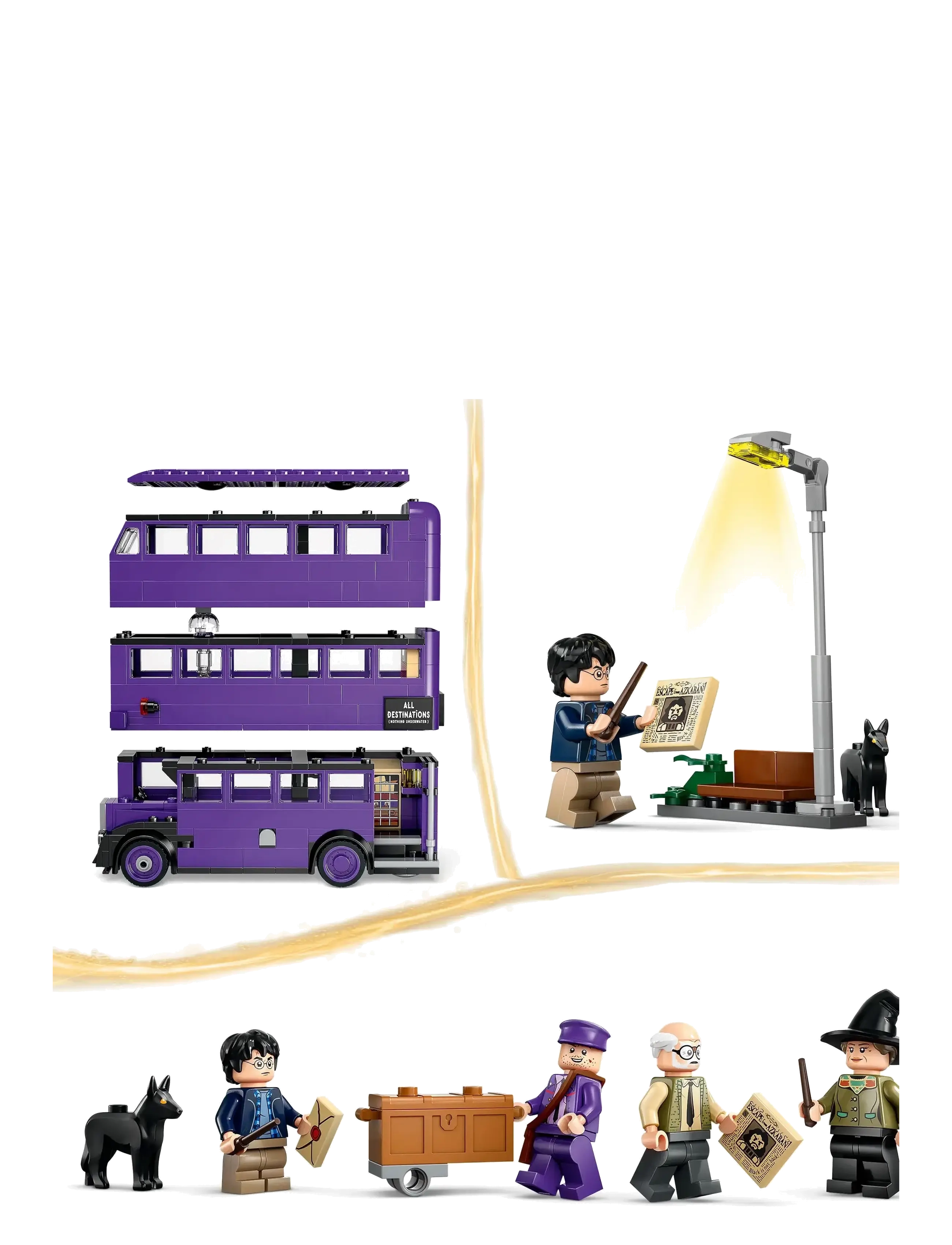 LEGO - Eventyr med Natbussen - fødselsdagsgaver - multi - 5