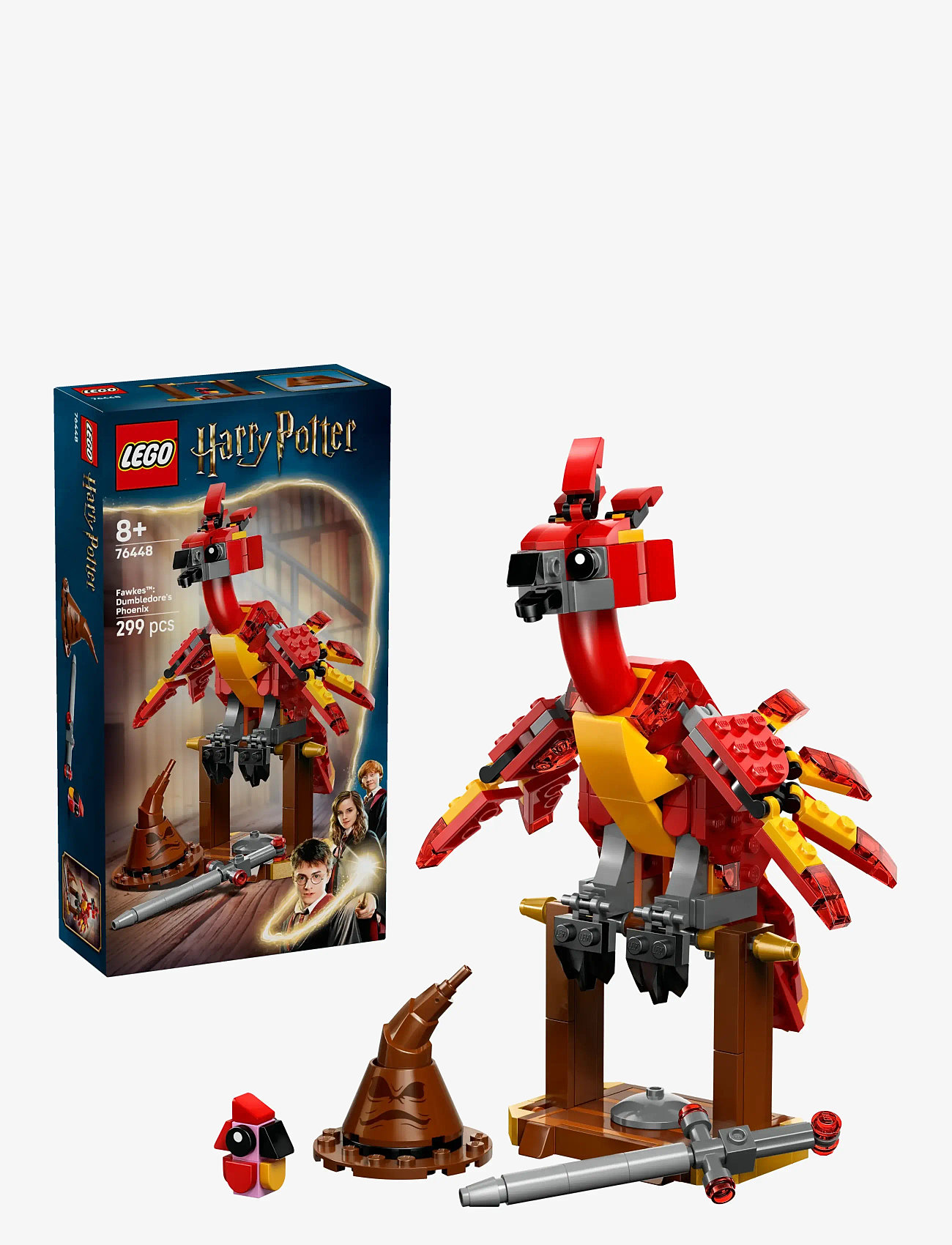LEGO - Fawkes™: Dumbledoren feenikslintu 76448 - lego harry potter™ - multi - 0