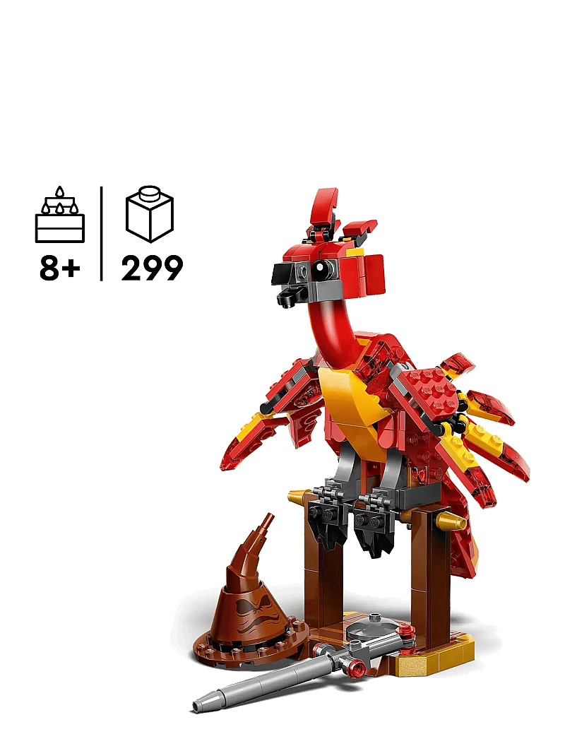 LEGO - Harry Fawkes™: Dumbledore’s Phoenix Toy 76448 - lego harry potter™ - multi - 1
