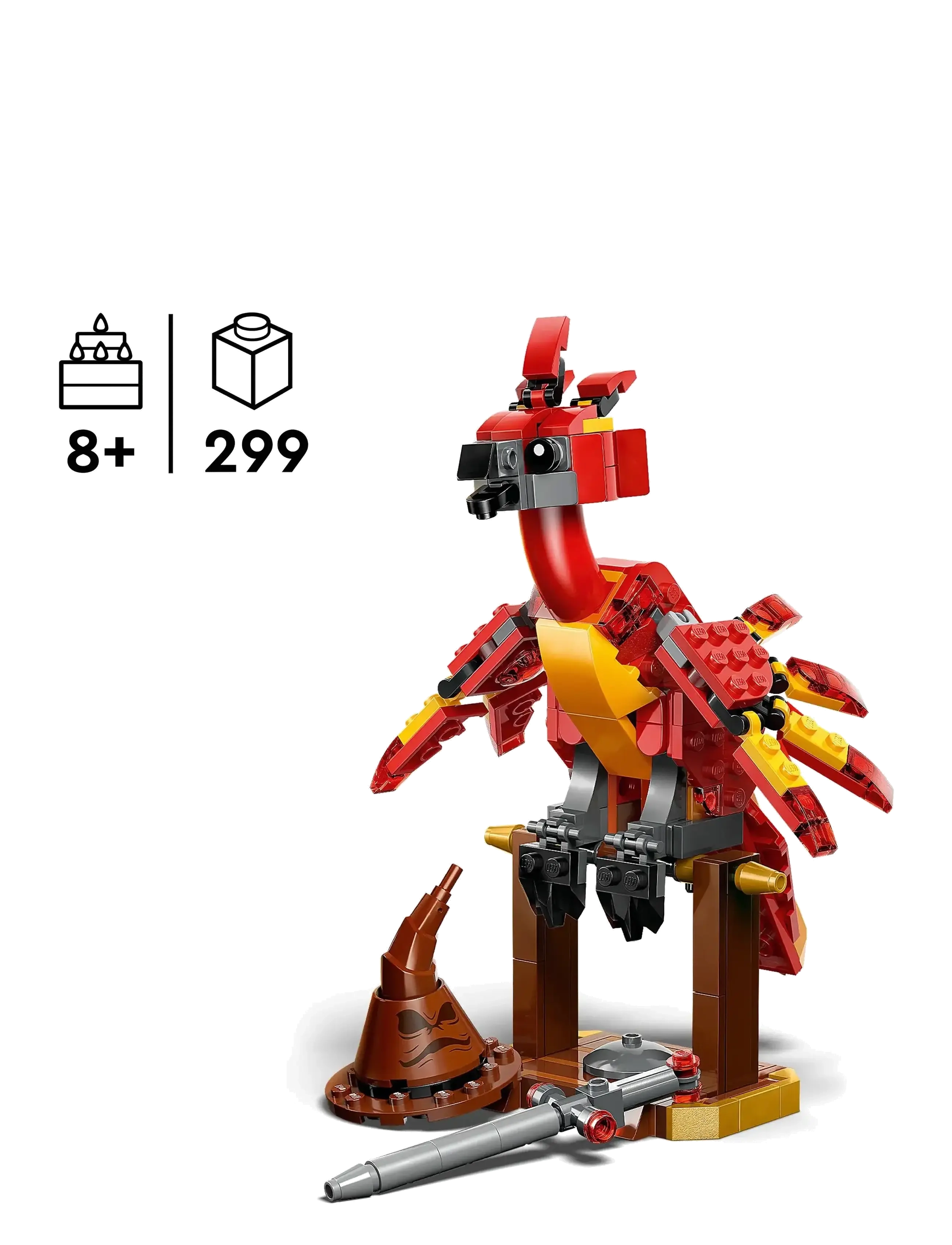 LEGO - Harry Fawkes™: Dumbledore’s Phoenix Toy 76448 - lego harry potter™ - multi - 1