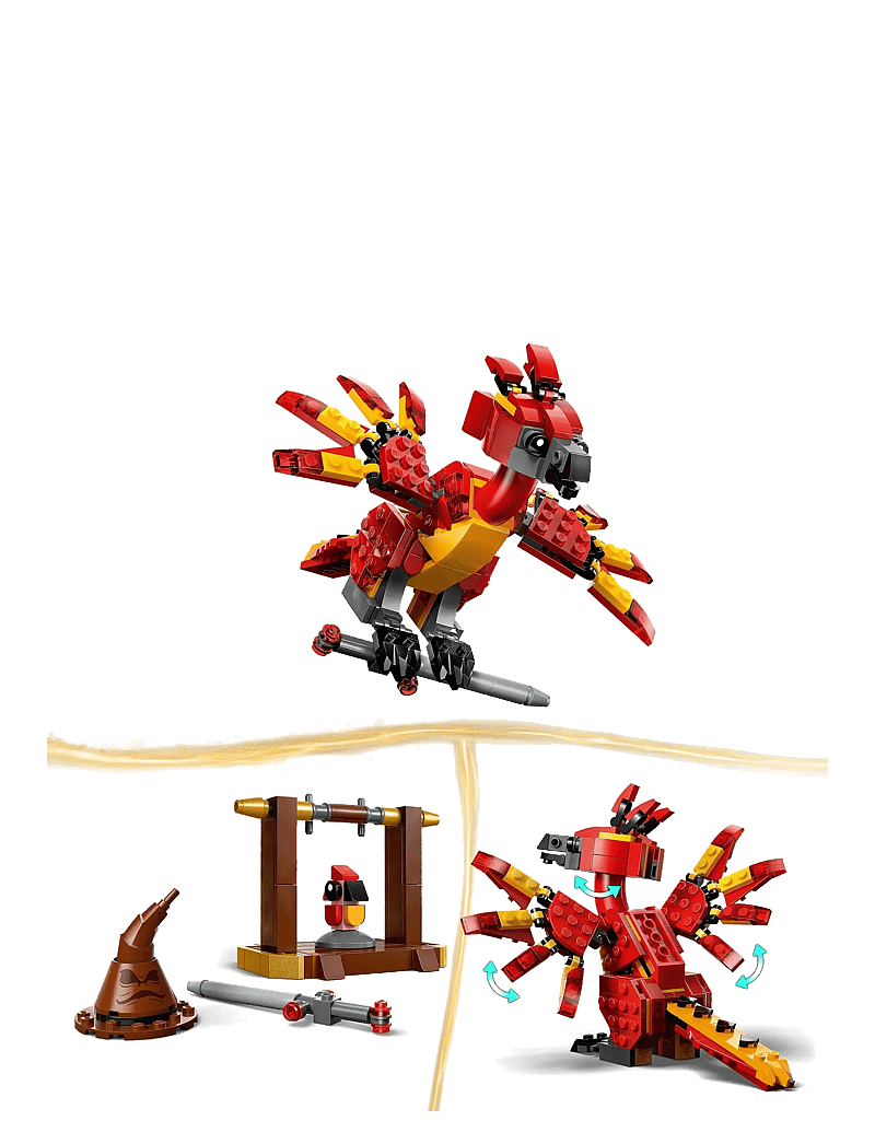 LEGO - Harry Fawkes™: Dumbledore’s Phoenix Toy 76448 - lego harry potter™ - multi - 3